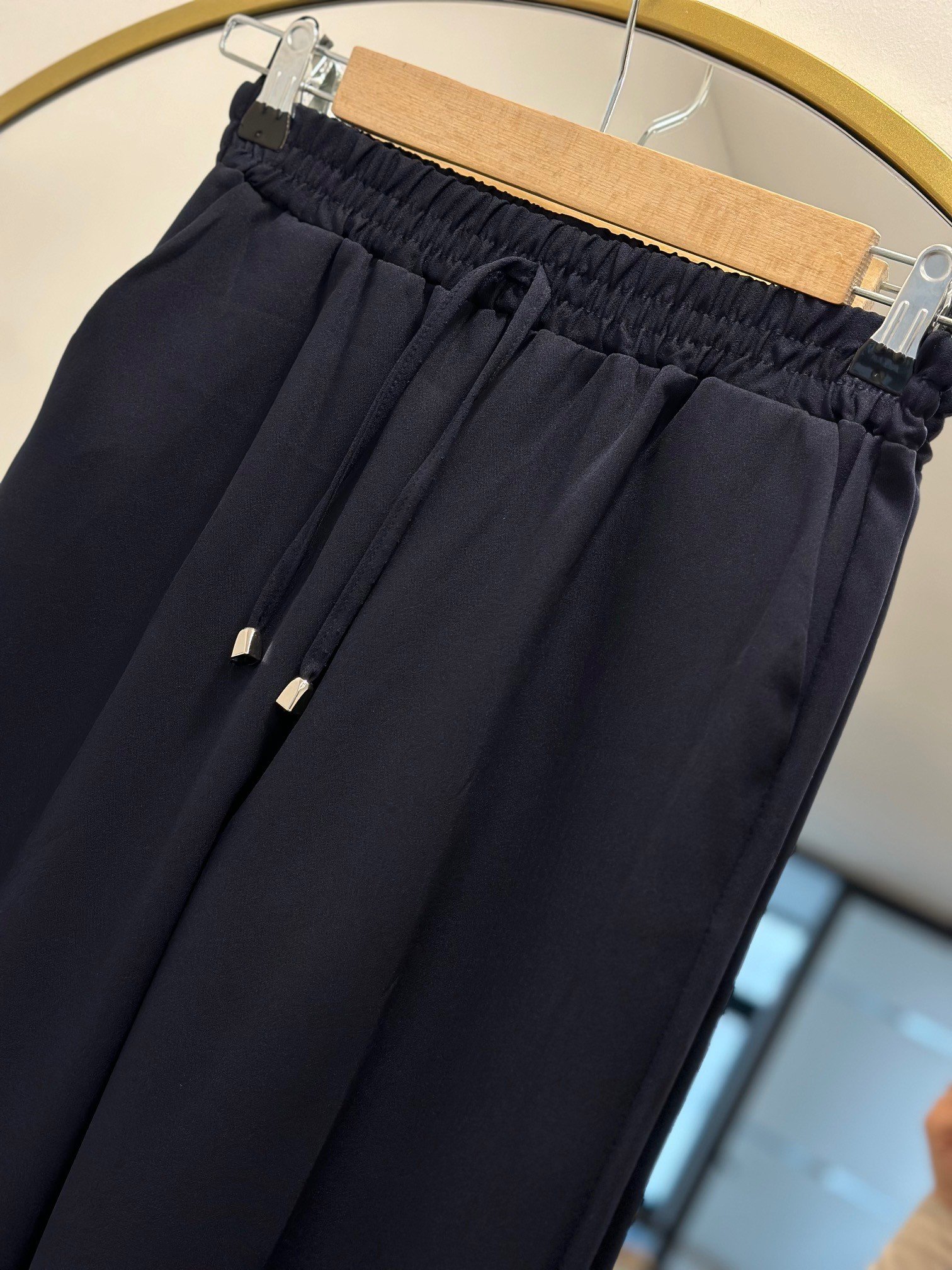 Asya Havuç Paça Pantolon-MT1444 Lacivert