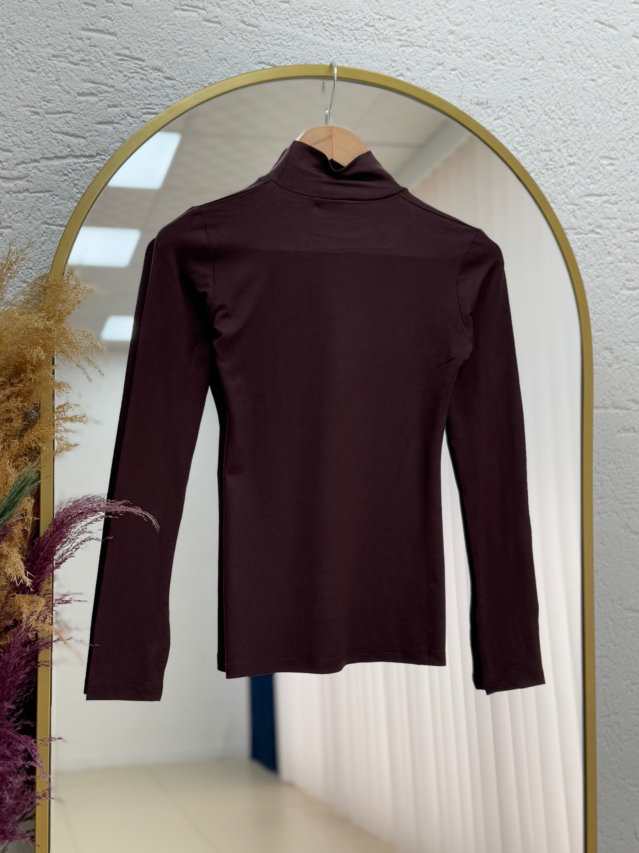 Atina Parmak Geçirmeli Badi-EE173 Kahve