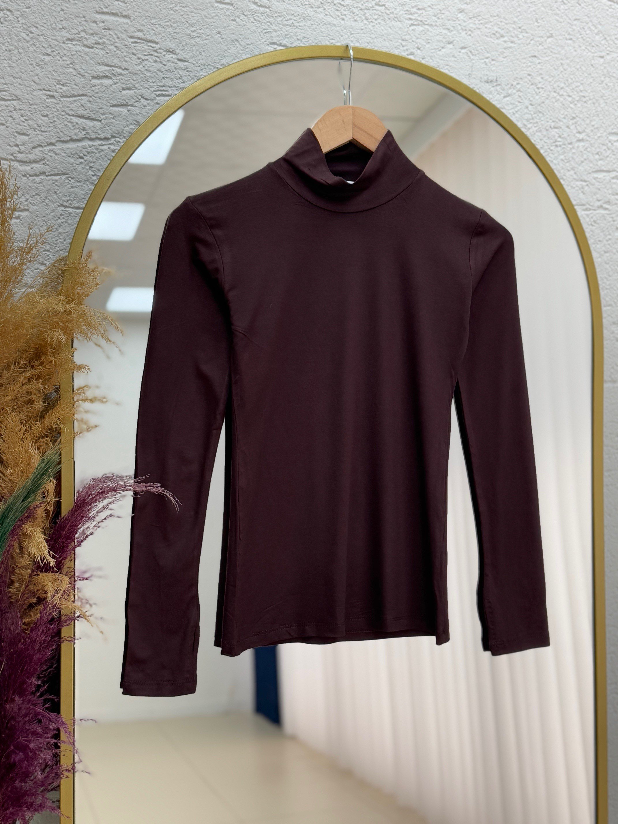 Atina Parmak Geçirmeli Badi-EE173 Kahve