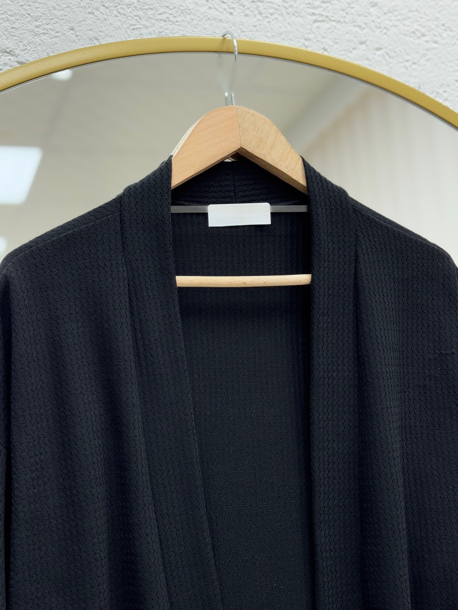 Barisha Örme Hırka-TN0001 Siyah