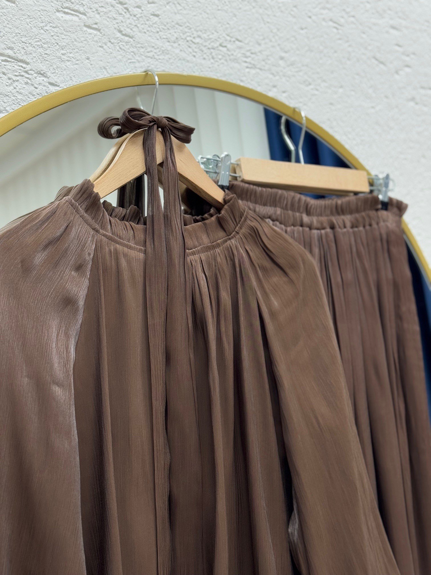 Barrie Balon Kol Janjan Etekli Takım-GE794 Kahve