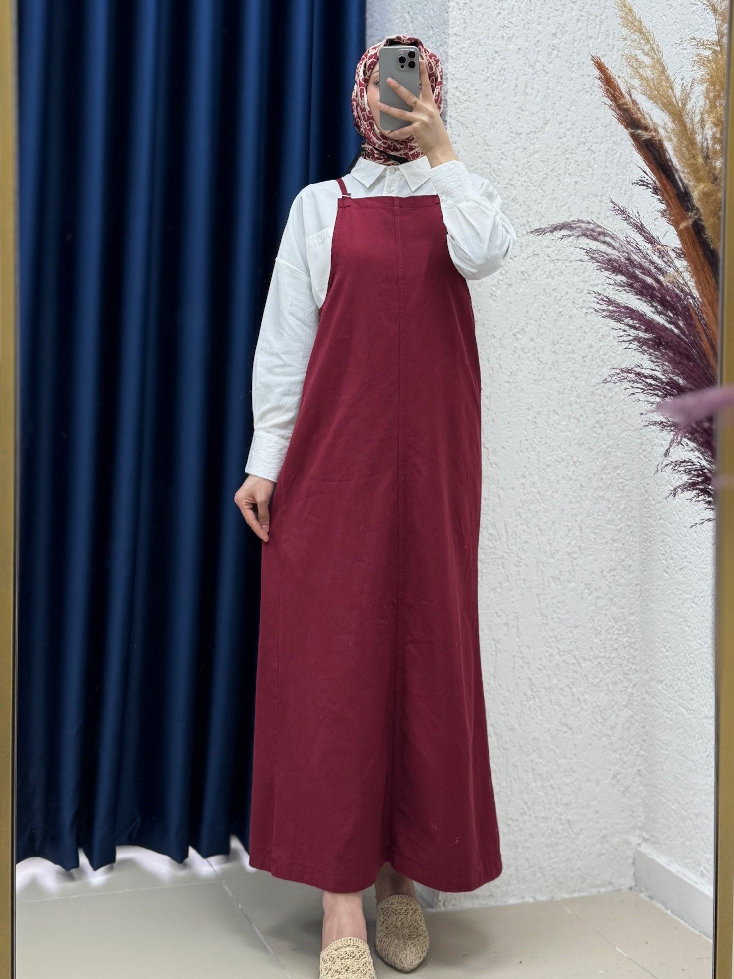 Basel Gabardin Jile-BN4225 Bordo
