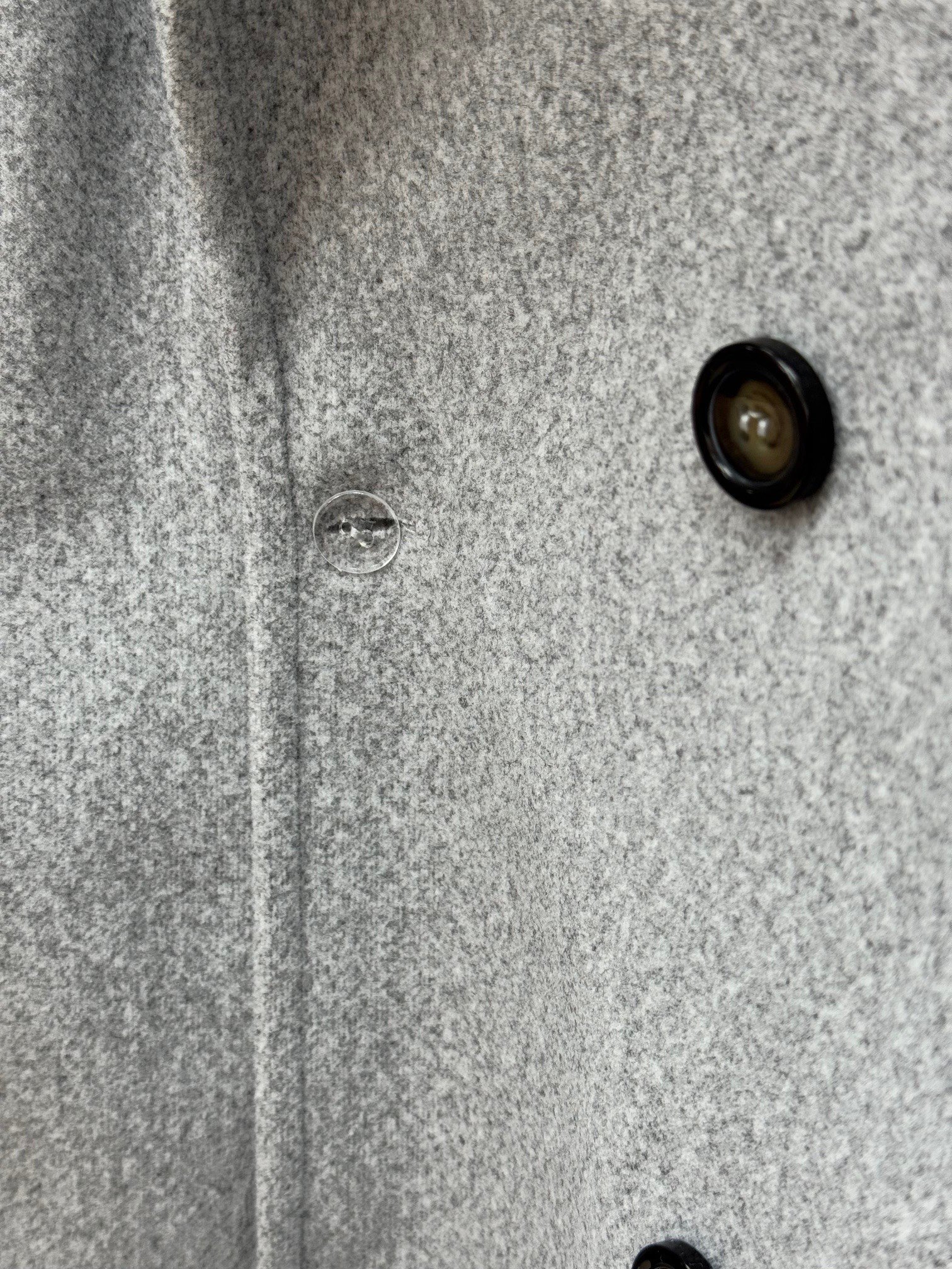 Batya Dört Düğmeli Kaban-KT0190 Gri