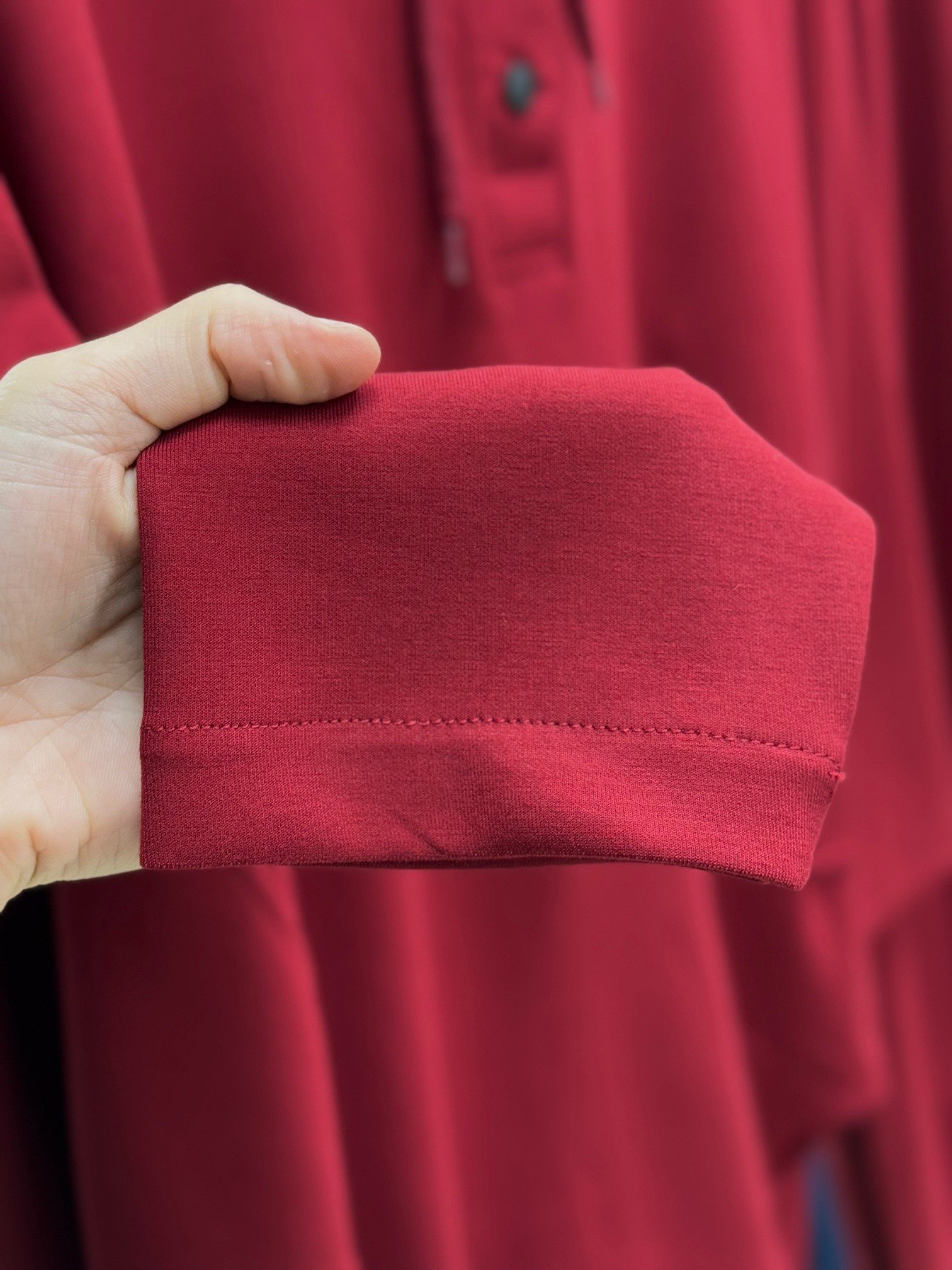 Bemista Kapşonlu Çıtçıtlı  Yanı Yırtmaçlı Pantolonlu Takım-MA8329 Bordo