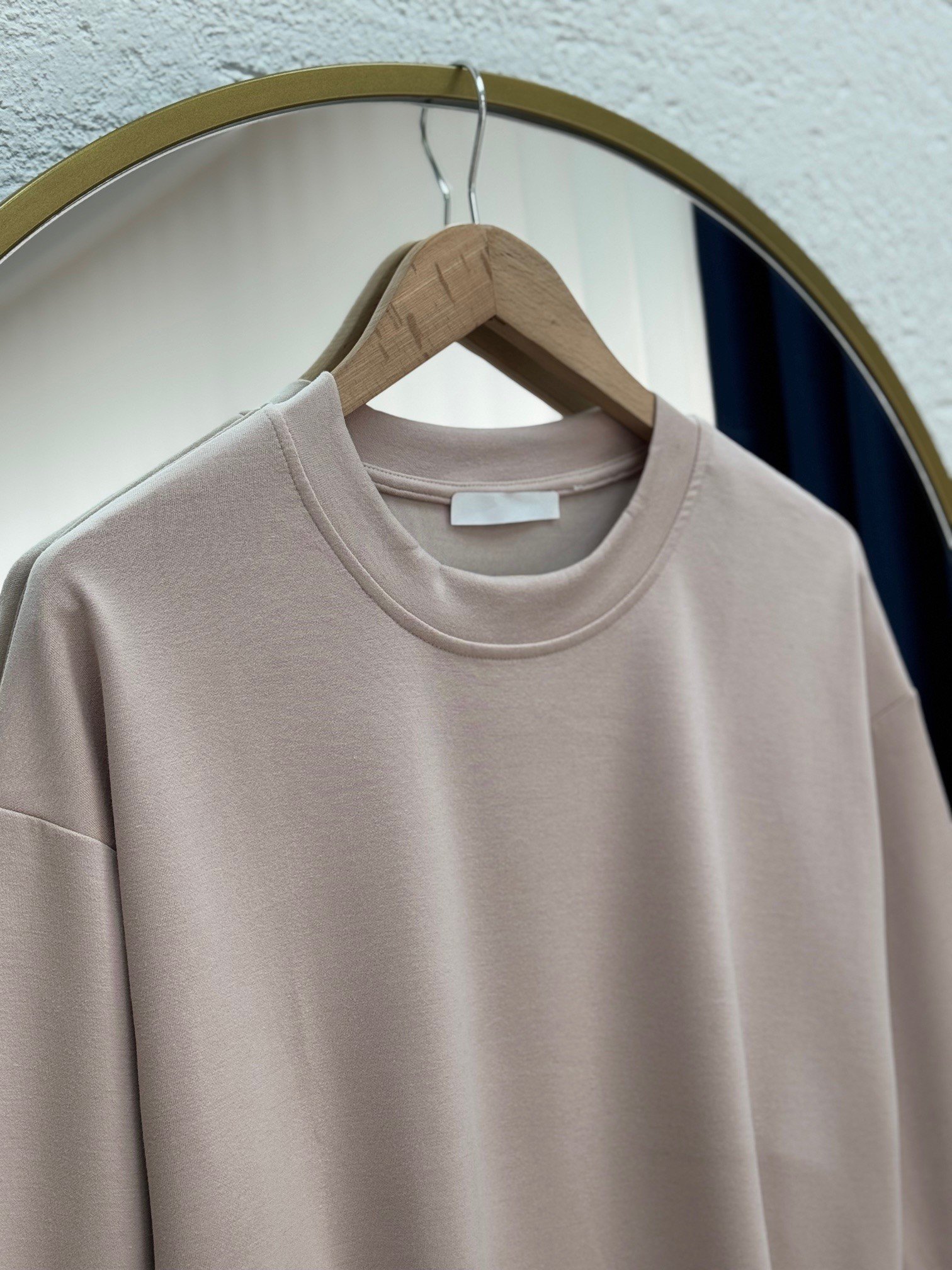 Bengi Kolu Dikişli İki İp Kısa Sweat-Zİ4009 Taş