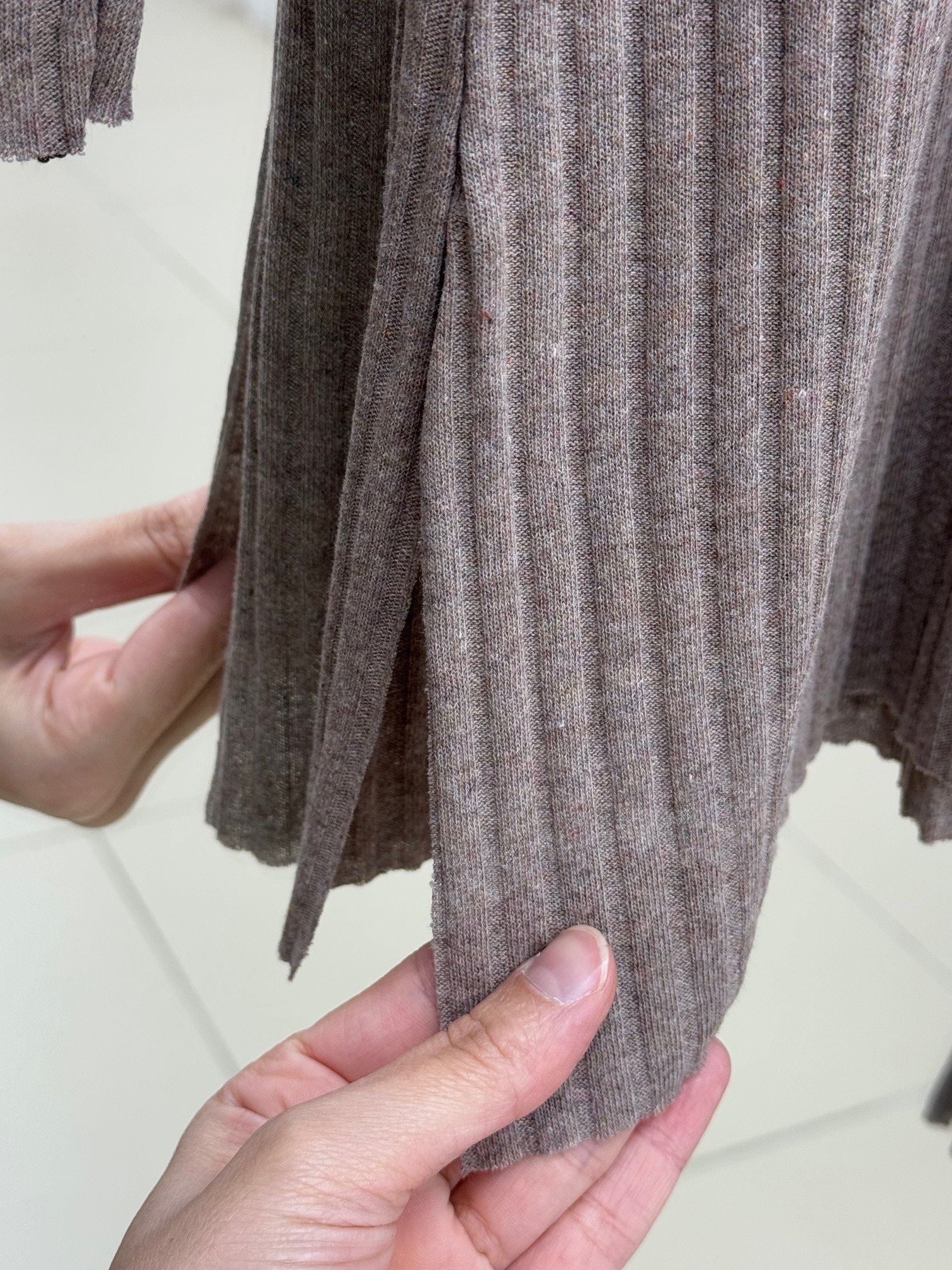 Camita Fitilli Pantolonlu Takım-AE1700 Vizon