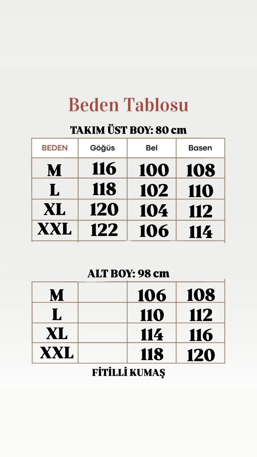 Camita Fitilli Pantolonlu Takım-AE1700 Siyah