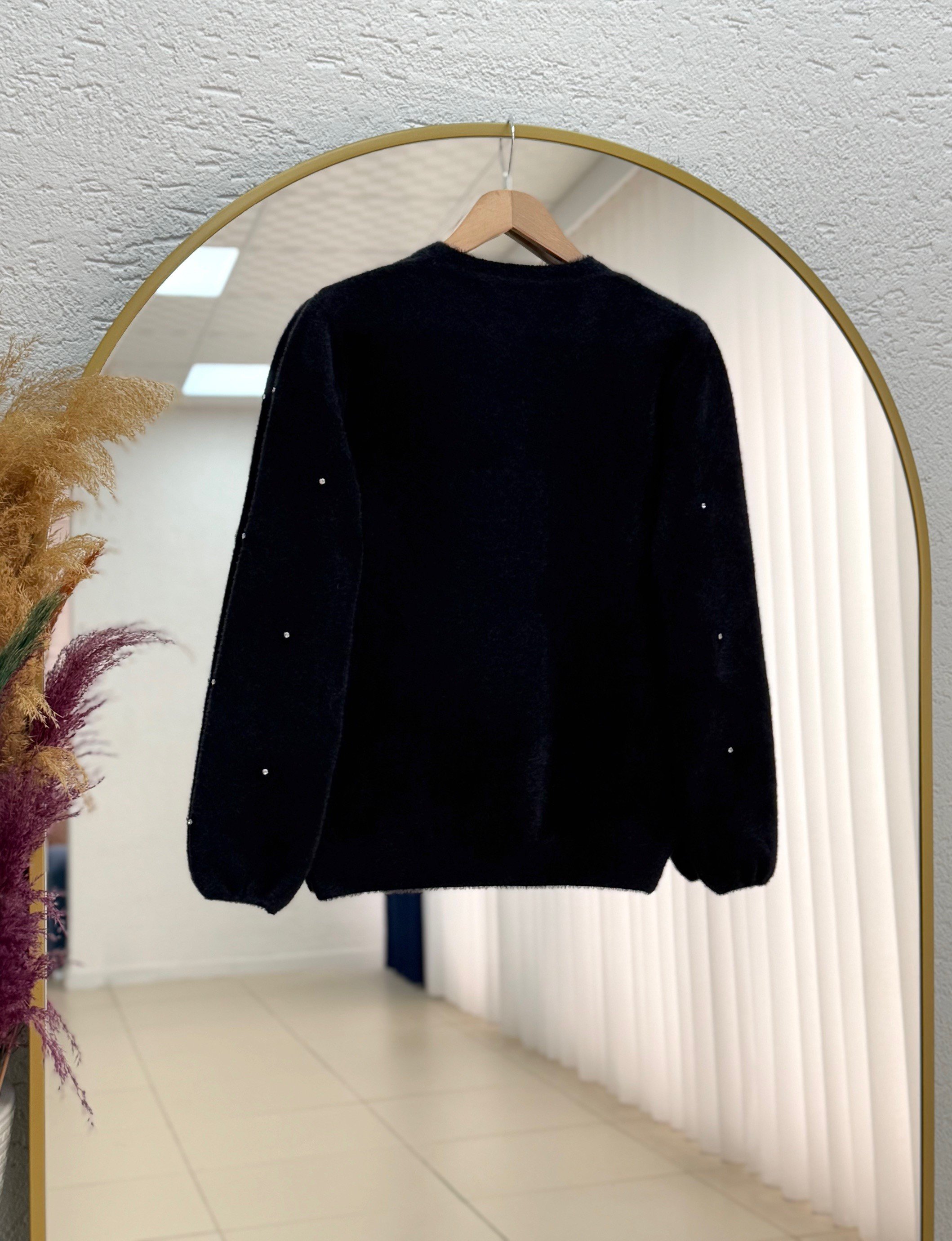 Capista Taşlı Sakallı Kazak-KR5027 Siyah