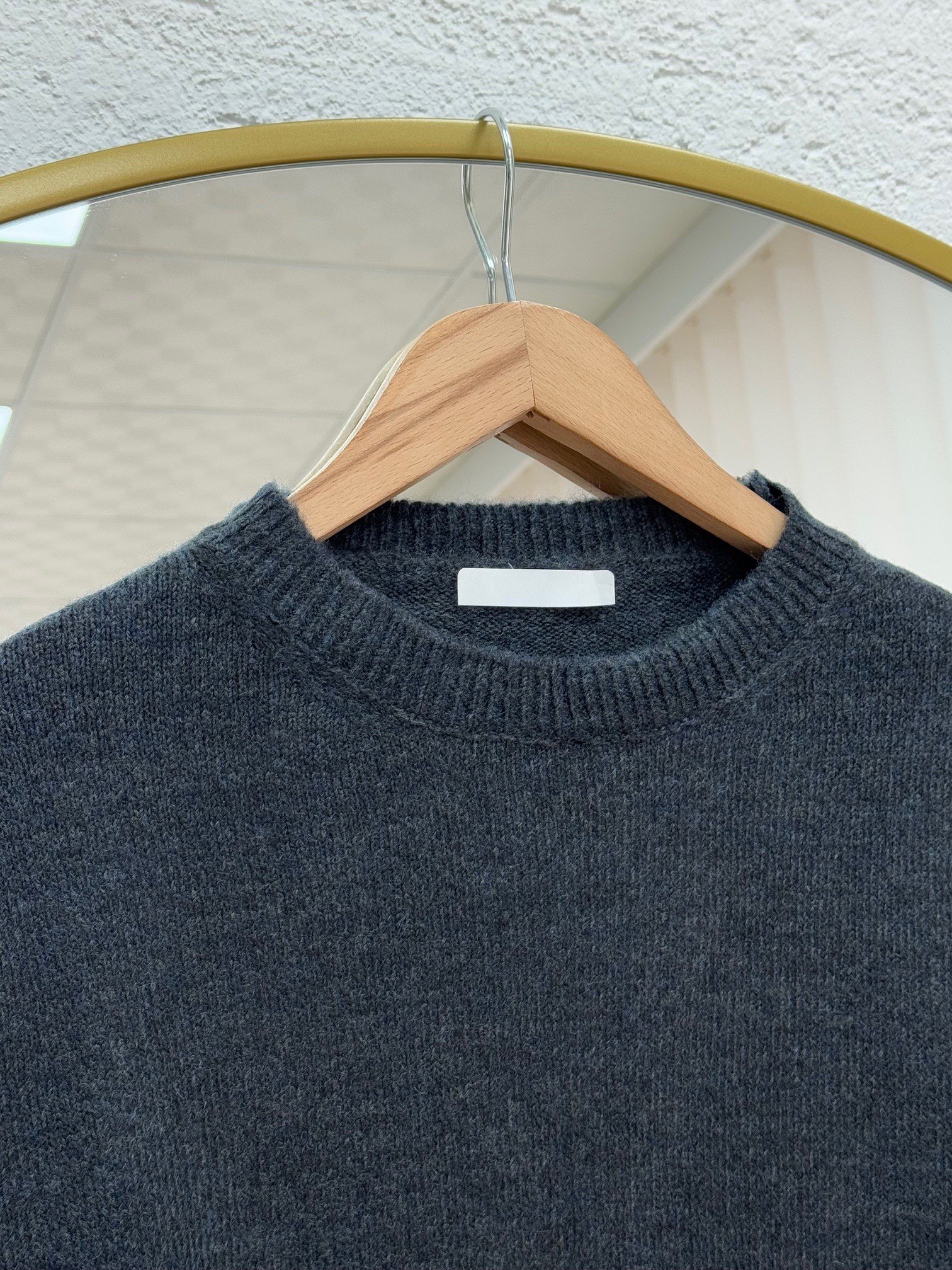 Delessa Kol Ucu Ve Altı Fitilli Bisiklet Yaka Örme Kazak-Zİ6214 Siyah