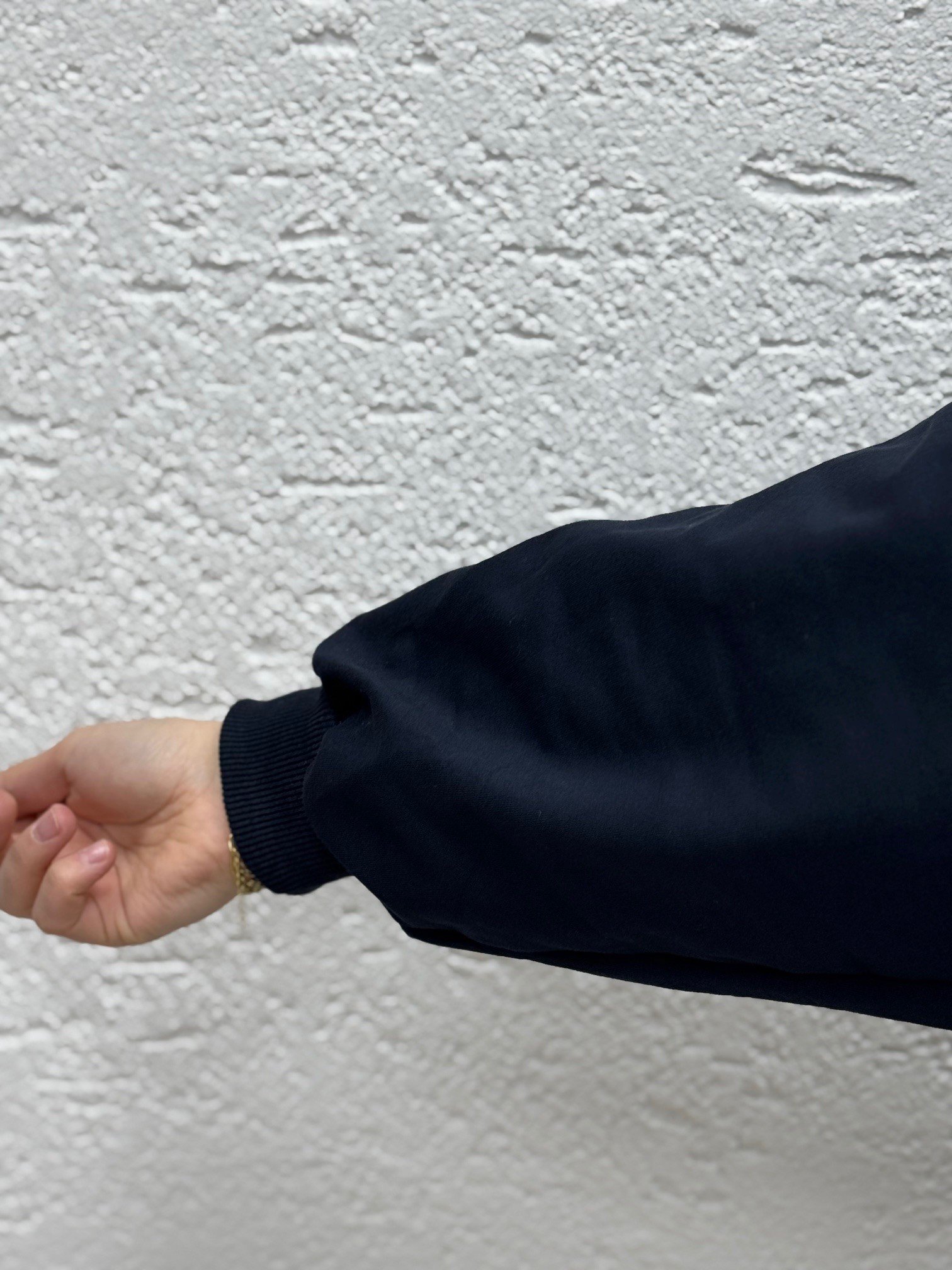 Dilşah Bol Sweat İki İplik Pantolonlu Takım-NL222 Lacivert