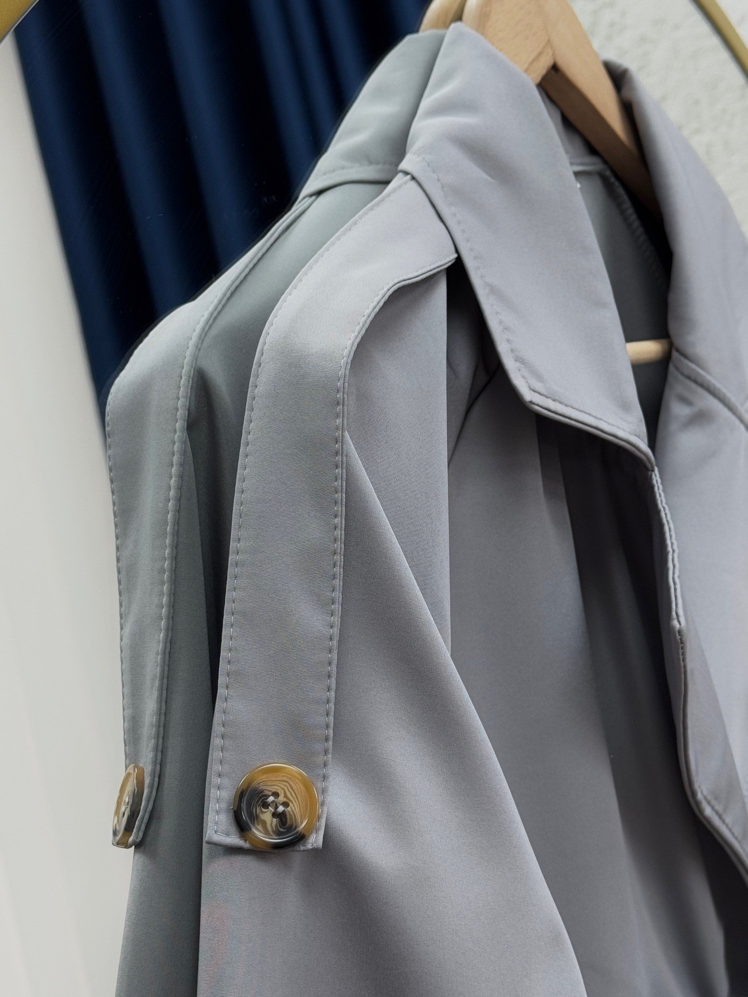 Doreva Reglan Kollu Bondit Trenç-MF1788 Gri