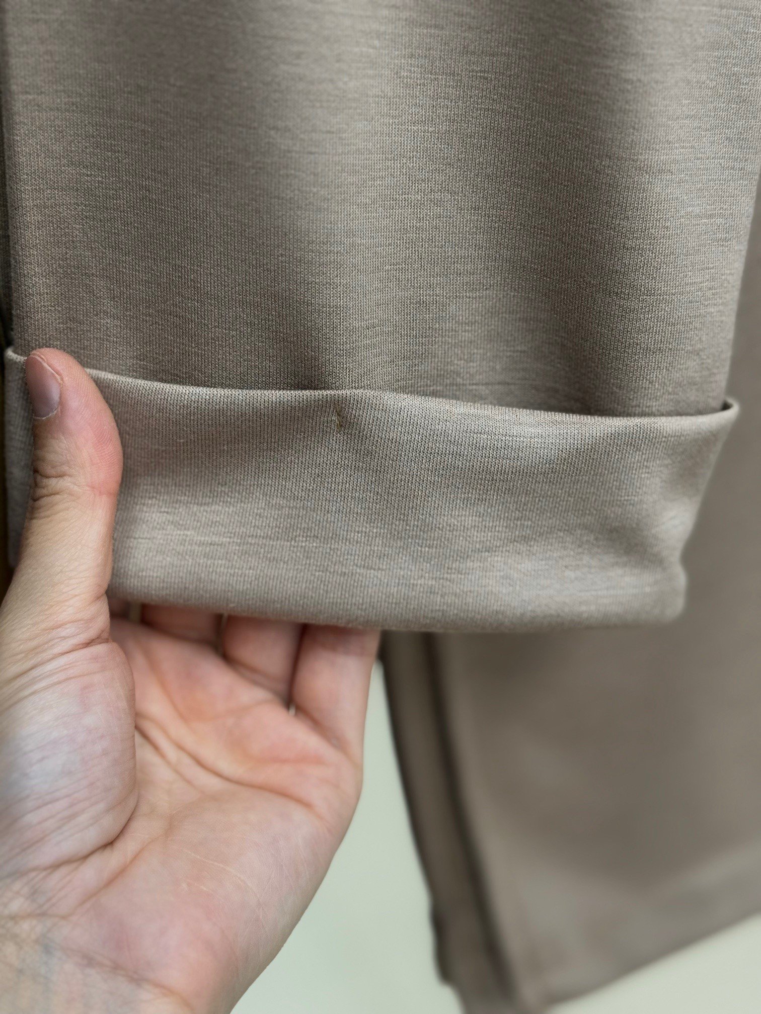 Dorista Duble Kol Yırtmaçlı Salaş Tunik-NA822 Vizon