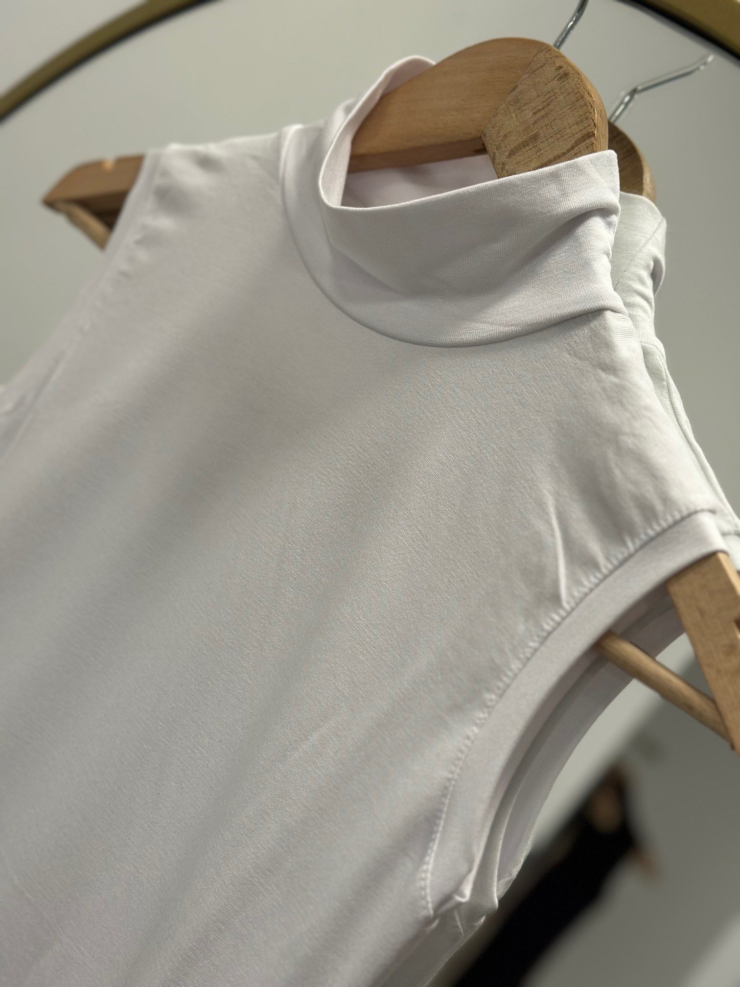 Esen Yarım Balıkçı Sıfır Kol Badi-EE135 Beyaz