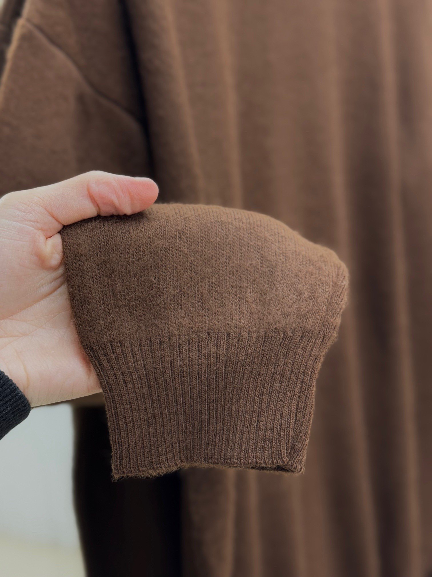 Ferelle Önü Kısa Arkası Uzun Yumoş Uzun Tunik-Zİ6242 Kahve