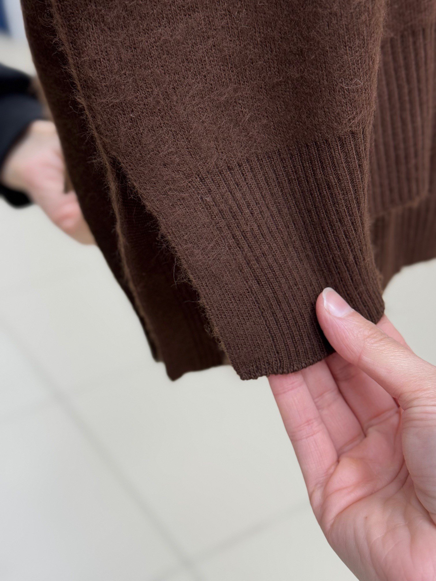 Ferelle Önü Kısa Arkası Uzun Yumoş Uzun Tunik-Zİ6242 Kahve