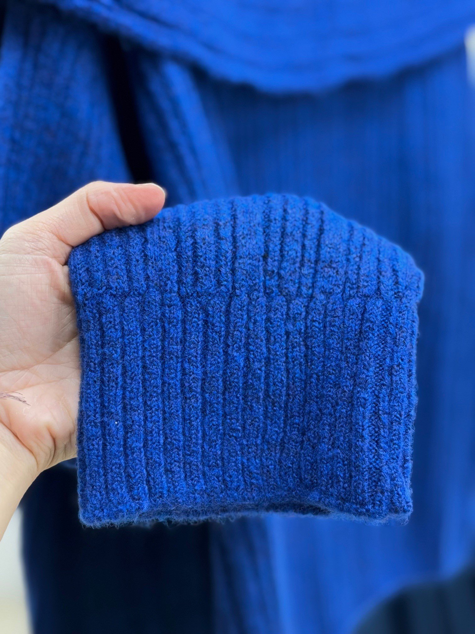 Ferinda Degace Yaka Madonna Kazak-Zİ5216 Saks