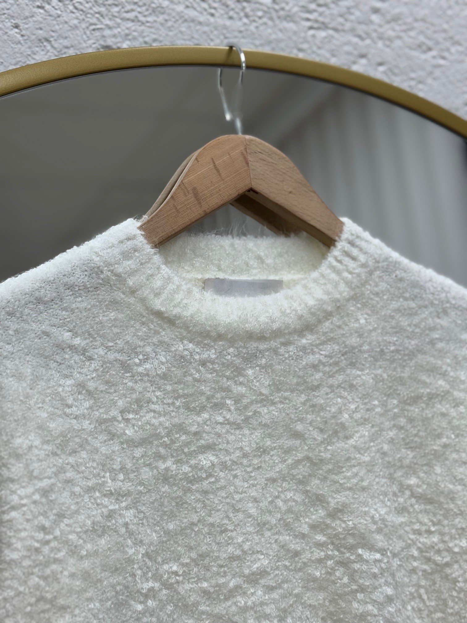 Ferita Peluş Kazak-Zİ6222 Ekru