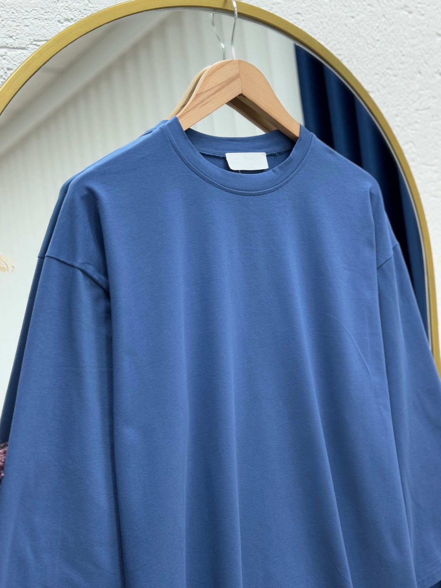 Gavoria Düz Penye Tunik-MA7451 İndigo