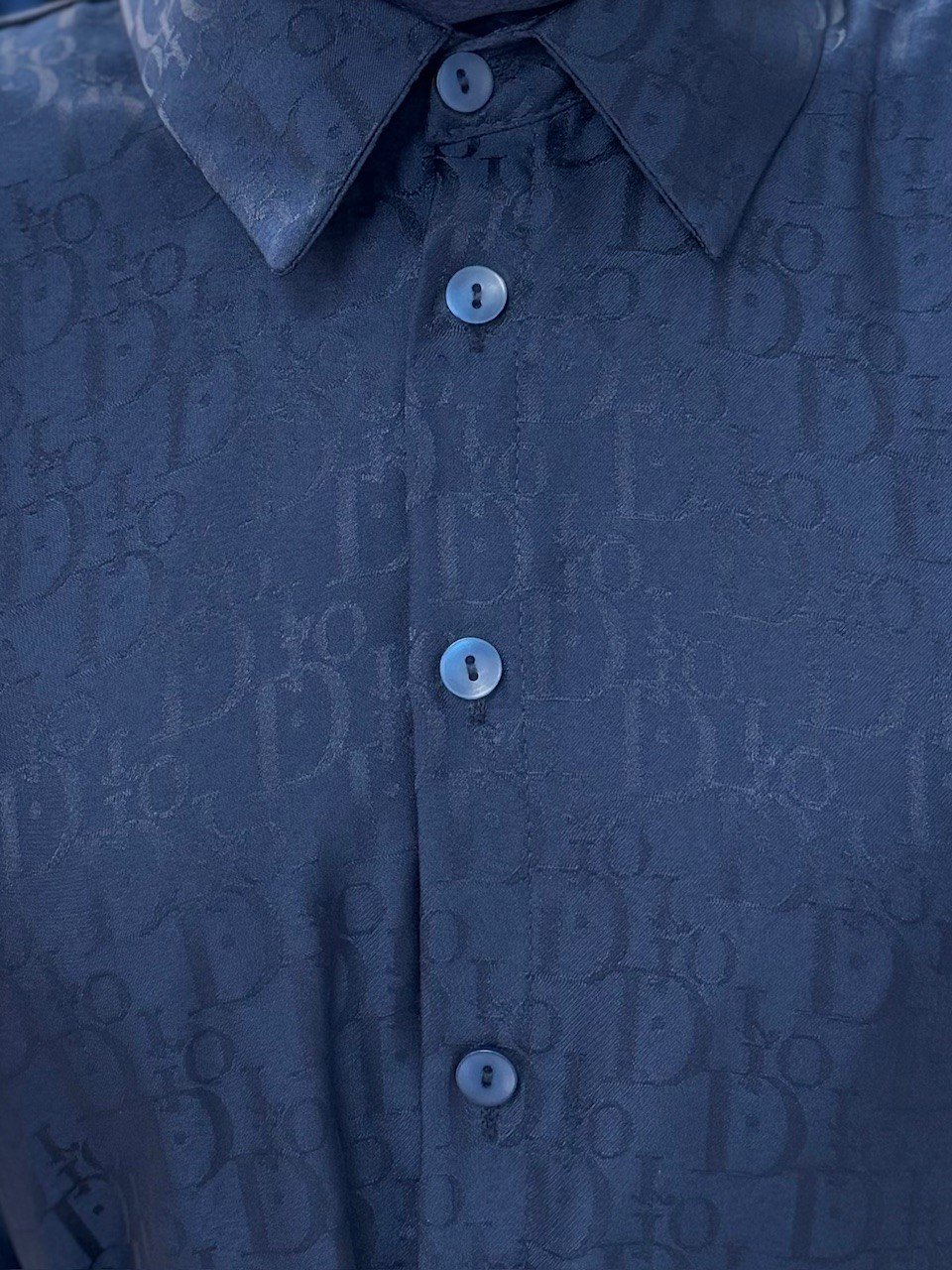 İzel Jakarlı Gömlek-BN4121 Lacivert