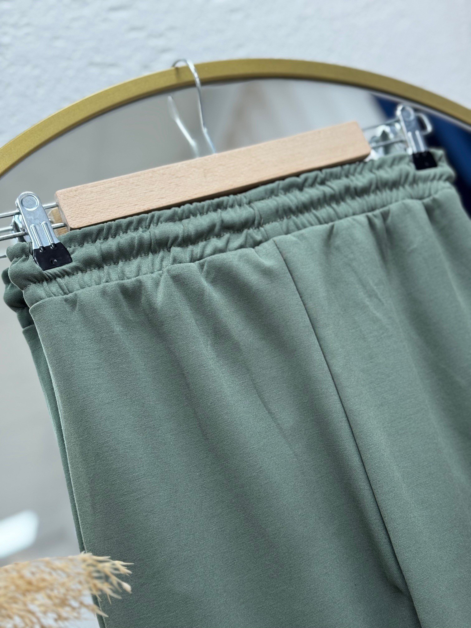 Karedra Paça Lastikli İki İp Eşofman-MT5685 Haki