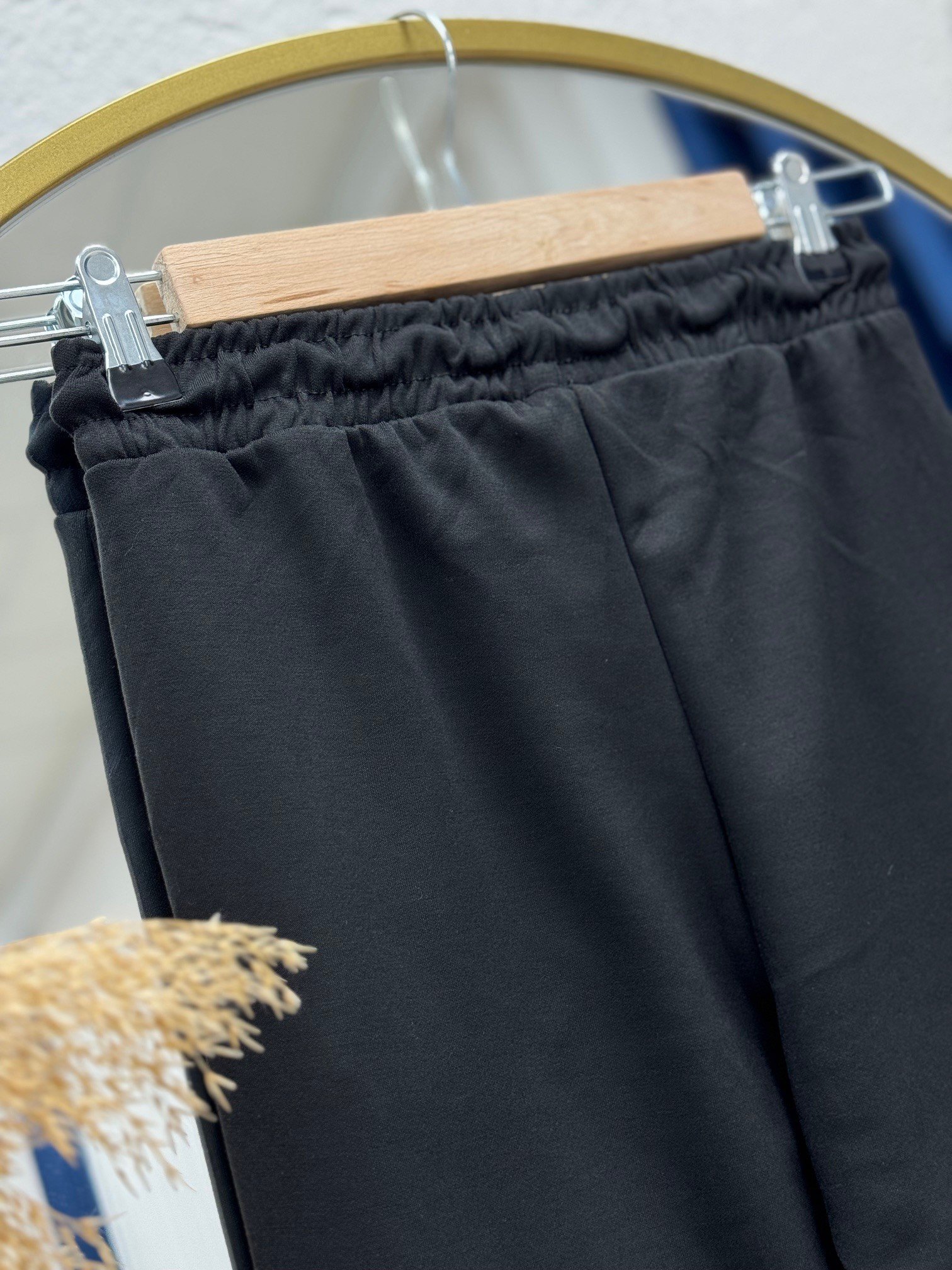 Karedra Paça Lastikli İki İp Eşofman-MT5685 Siyah