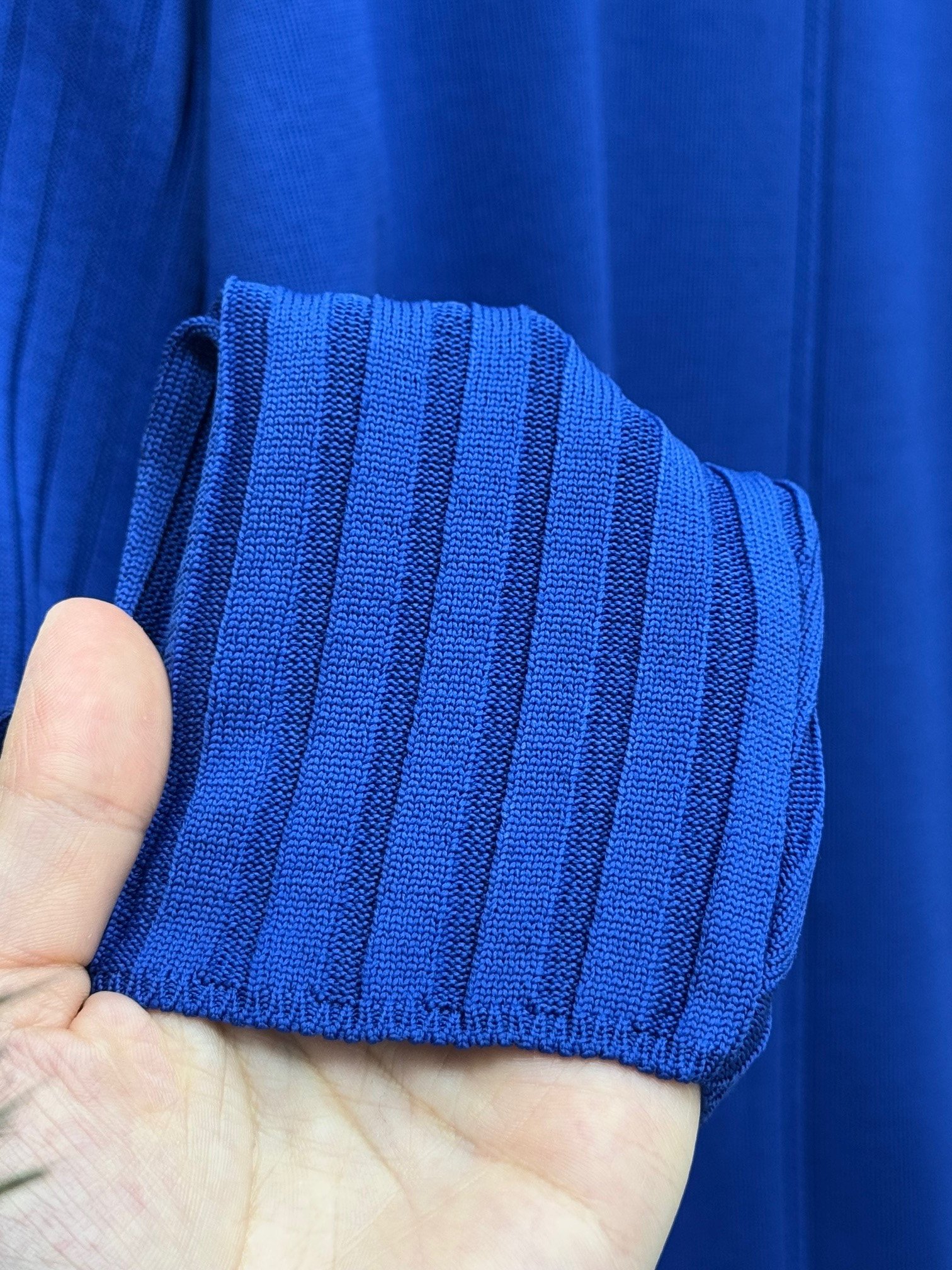 Lamisa Kolu Ve Altı Fitilli Soğuk İp Tunik-SY3191 Saks