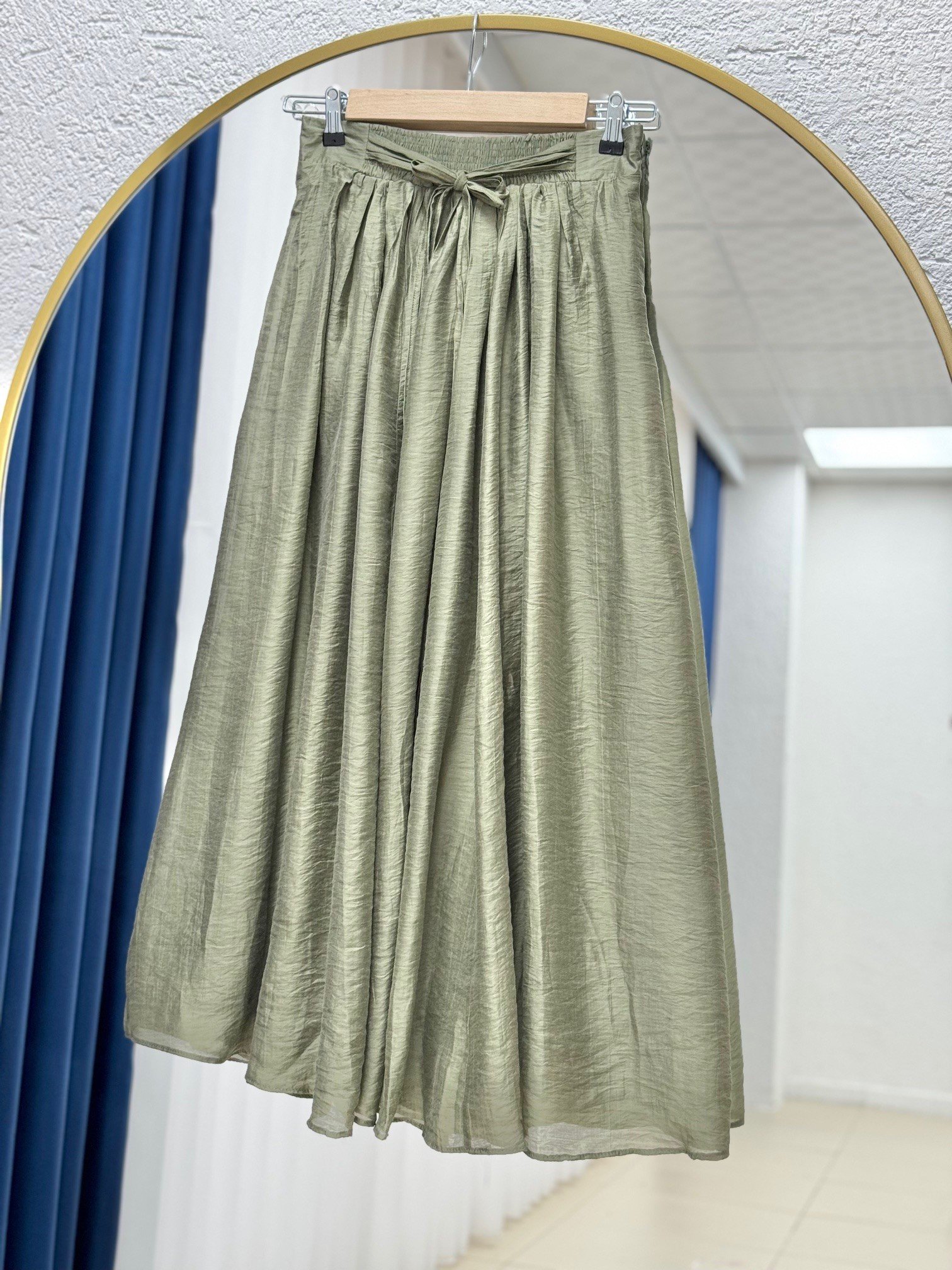 Lunetta Bağcıklı Etekli Vual Takım-ML2112 Haki