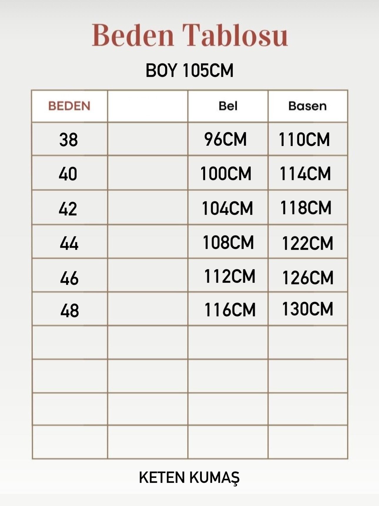 Lunora Beli Lastikli Bol Paça Pantolon-MA3204 Kahve