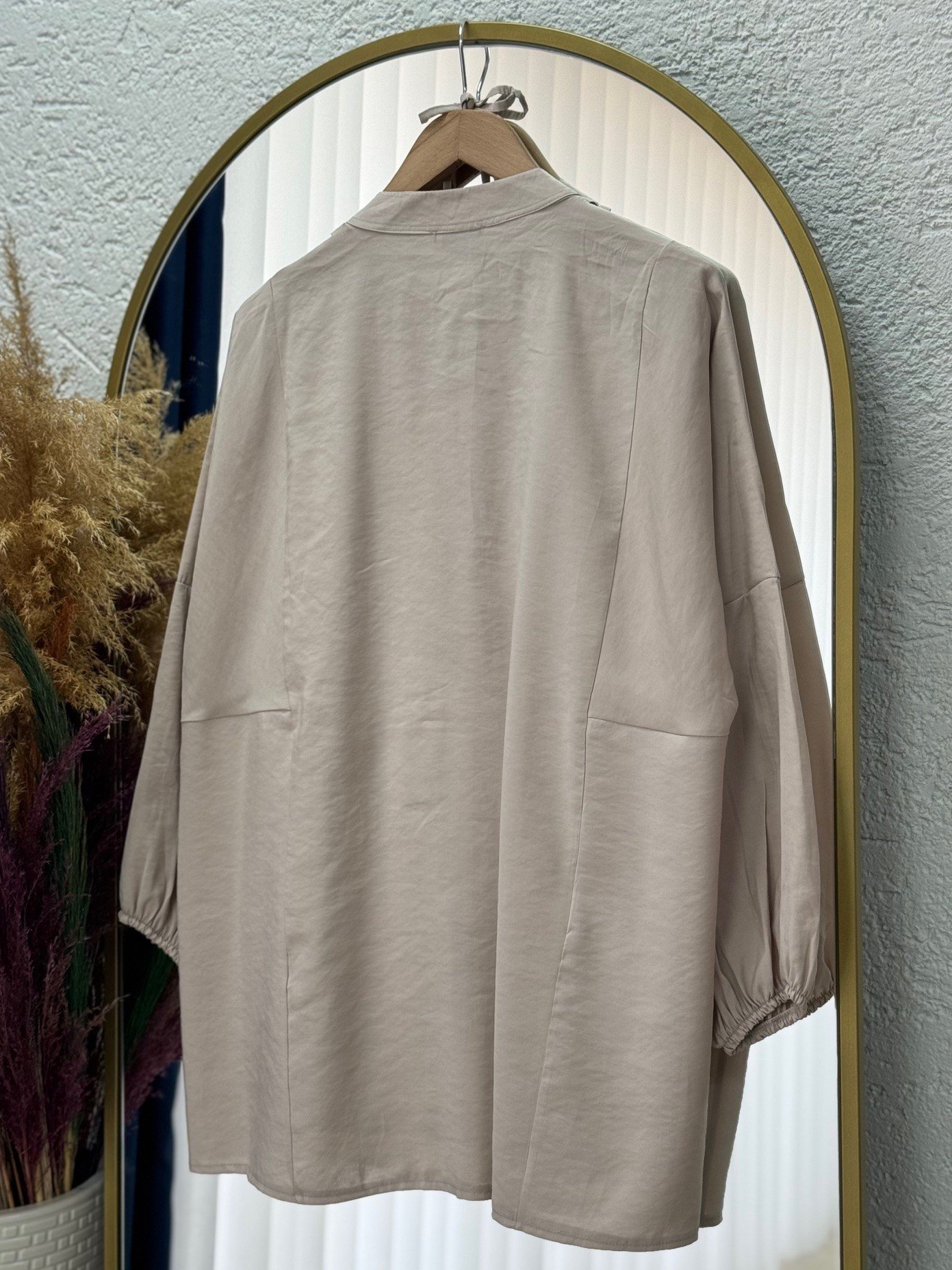 Miroria Cupra Model Nervürlü Gömlek-Çİ517.2 Taş