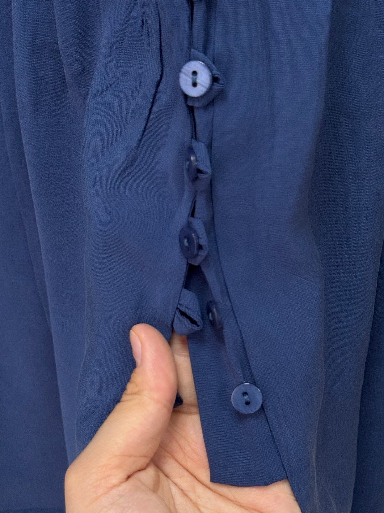 Miroria Cupra Model Nervürlü Gömlek-Çİ517.2 Lacivert