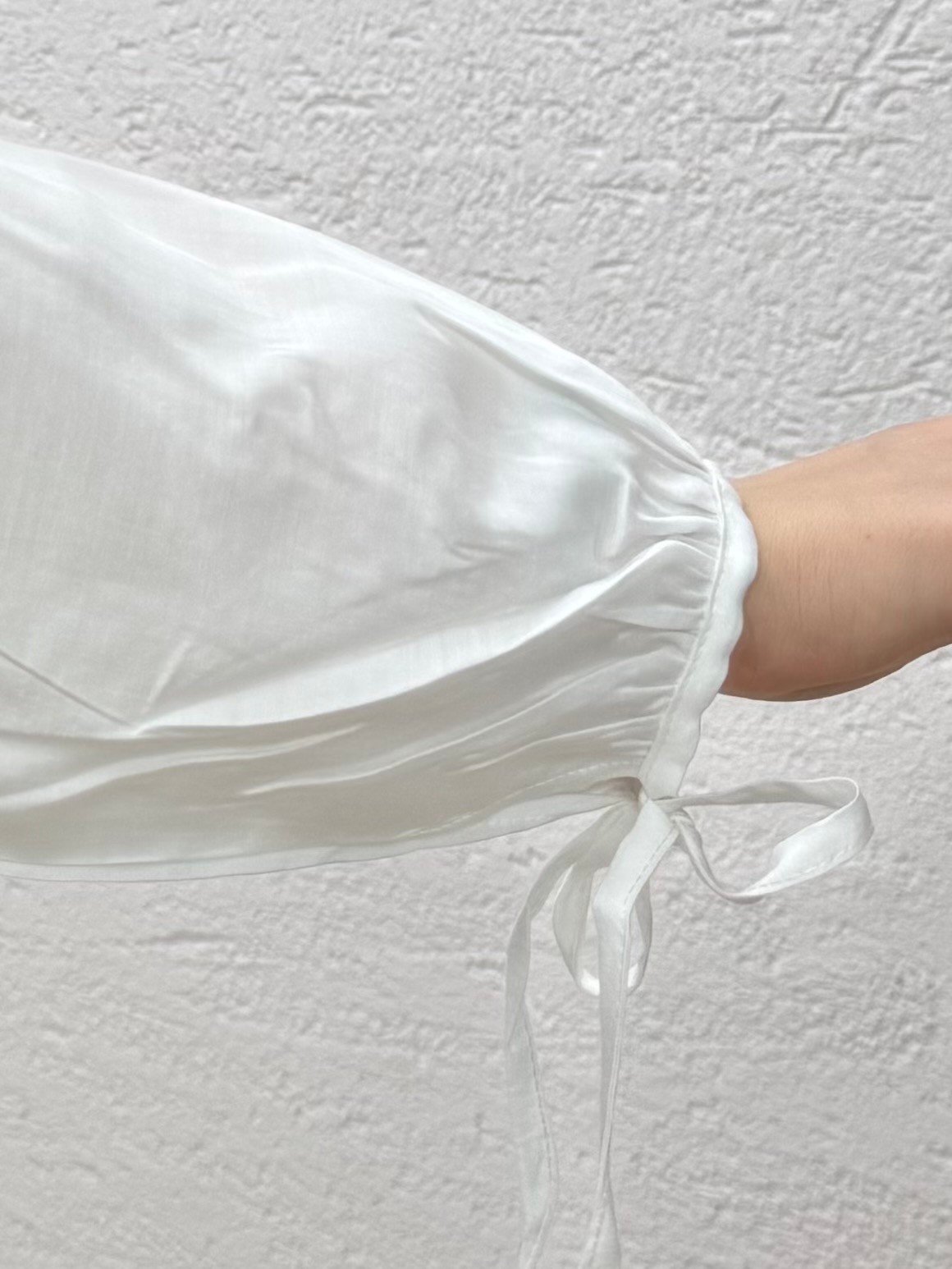 Orelira Nervür Dikiş Detaylı Gömlek-EU2959 Beyaz