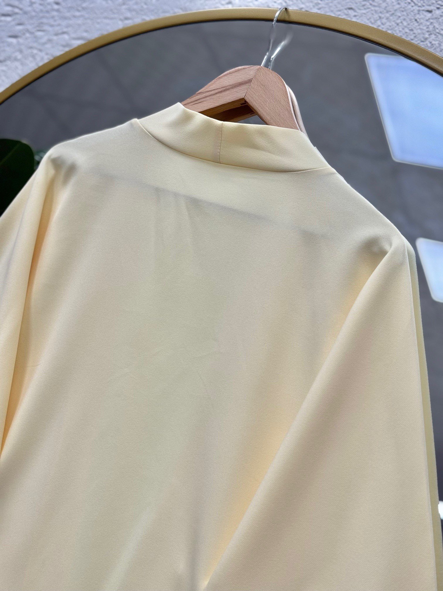 Rana Cep Detay Atlas Hırka-AS02423 Sarı