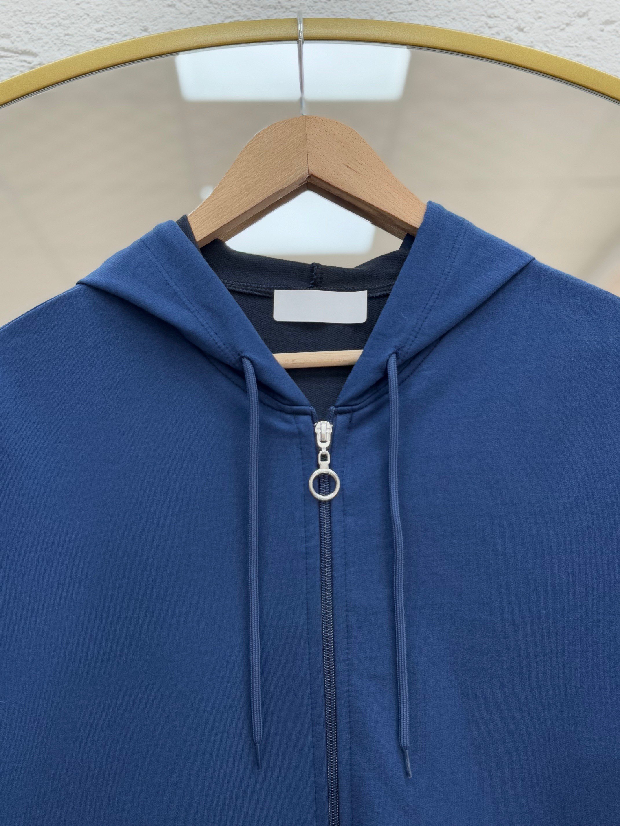 Reyuna Kangru Cepli Fermuarlı İki İp Hırka-BN4248 Lacivert