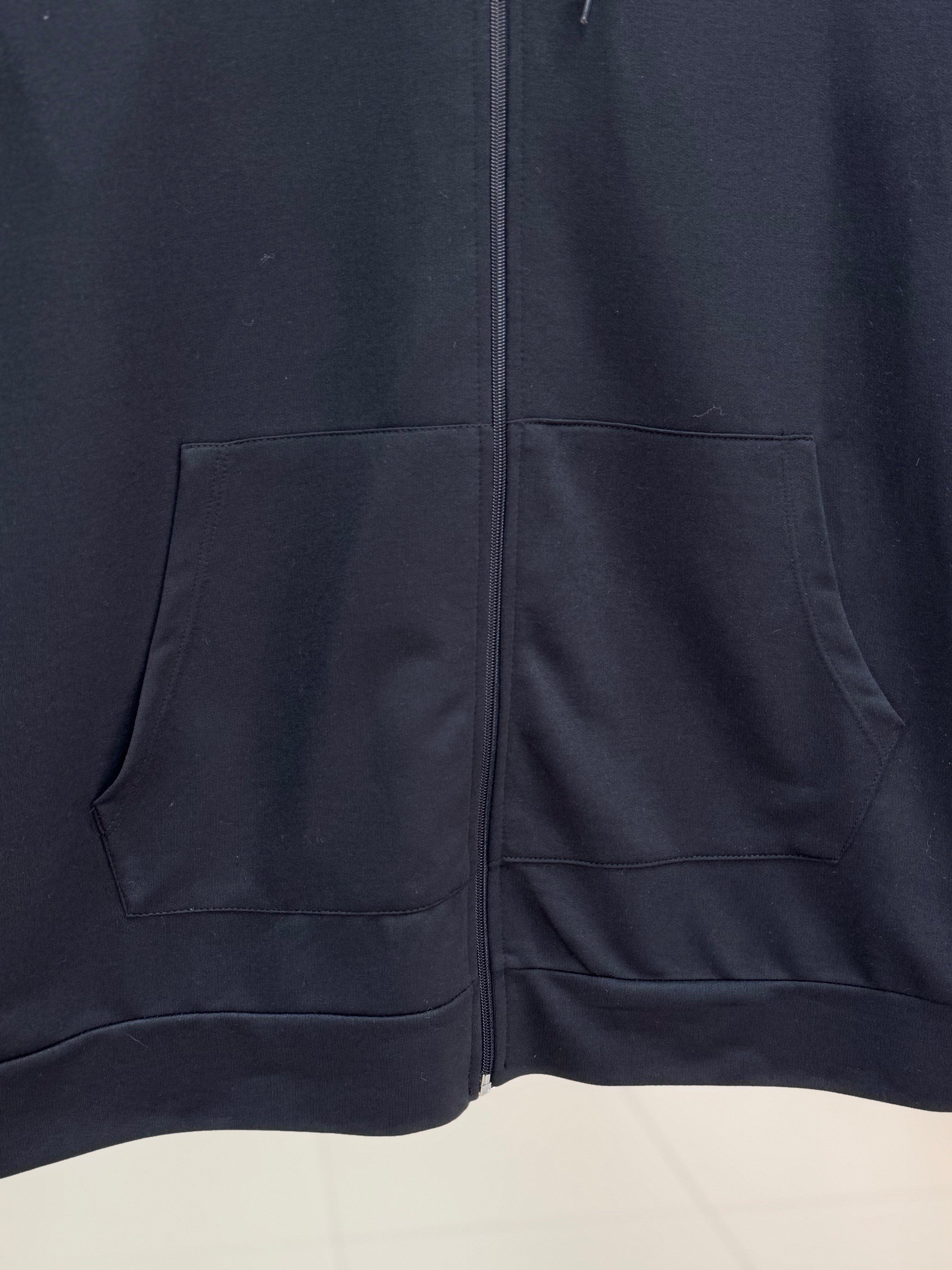 Reyuna Kangru Cepli Fermuarlı İki İp Hırka-BN4248 Siyah