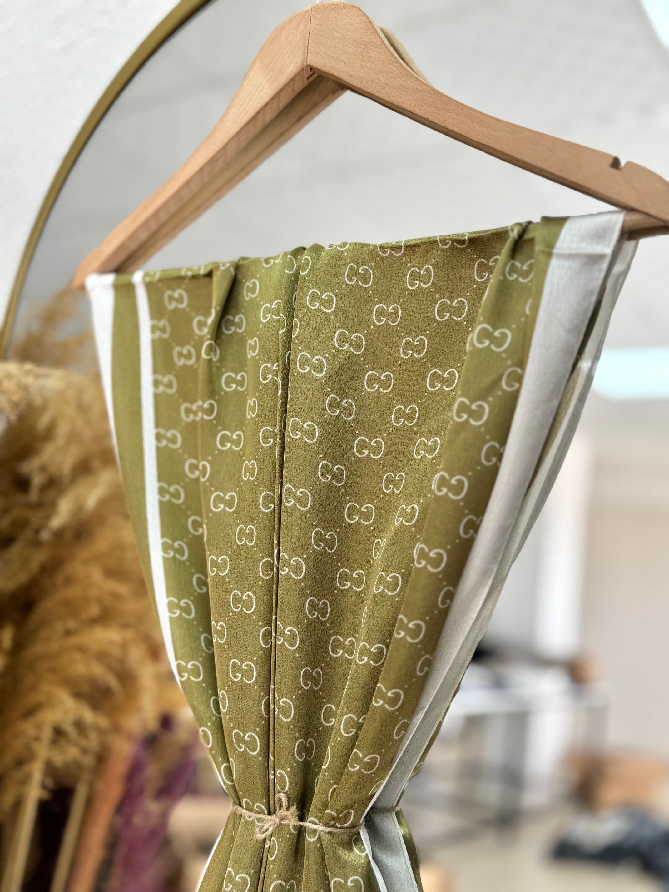 Rosalia Marka Vual Şal Fıstık Yeşili