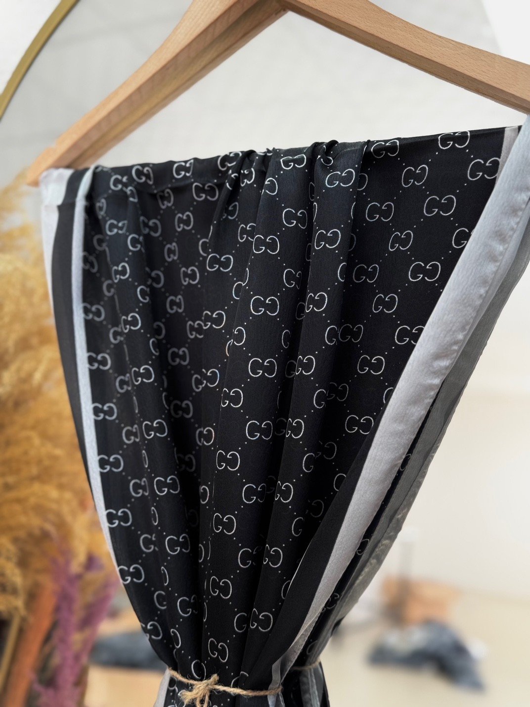 Rosalia Marka Vual Şal Siyah