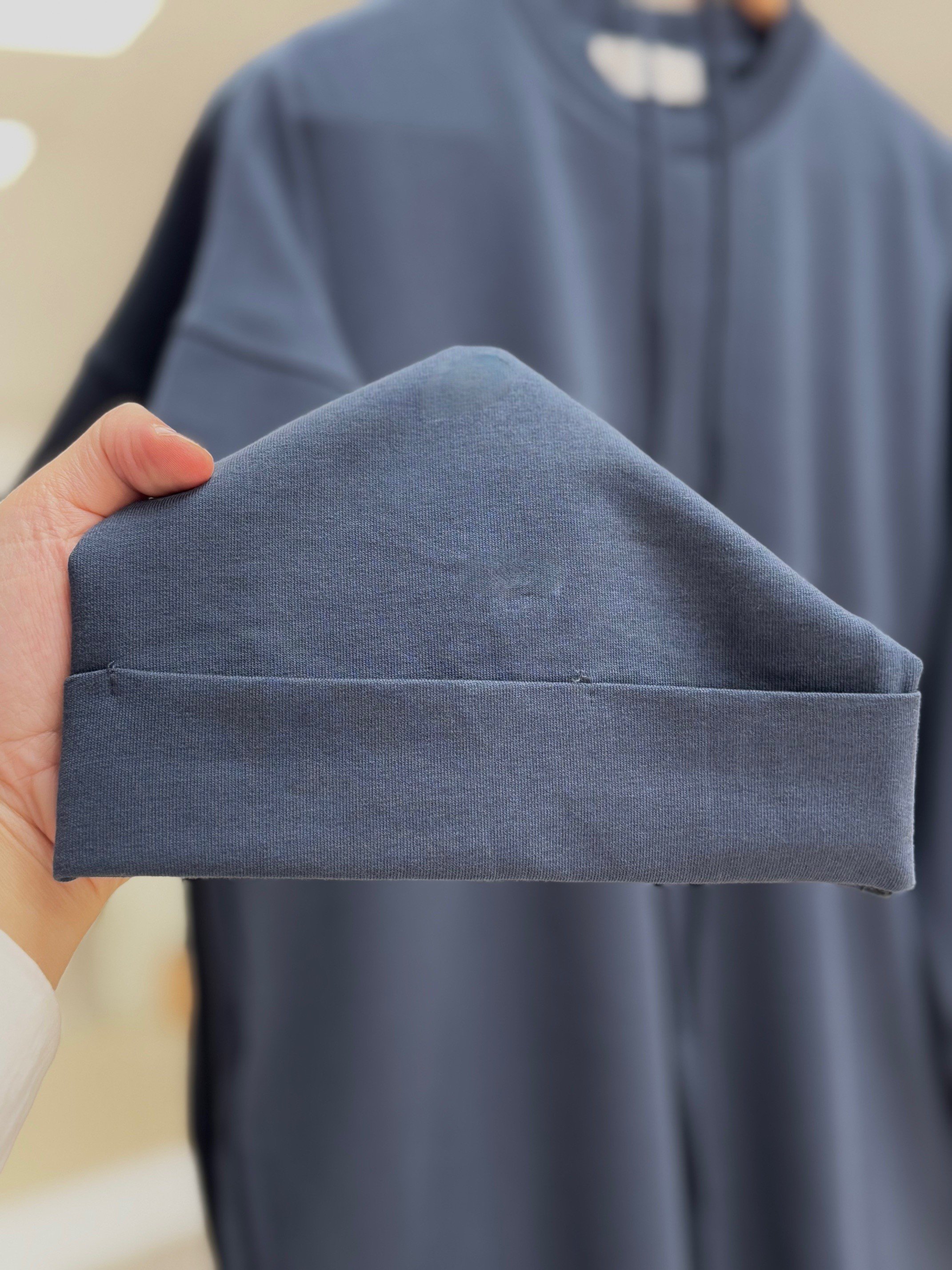 Rukiye Dikiş Detaylı Yırtmaçlı Sweatshirt-EU2755 Antrasit
