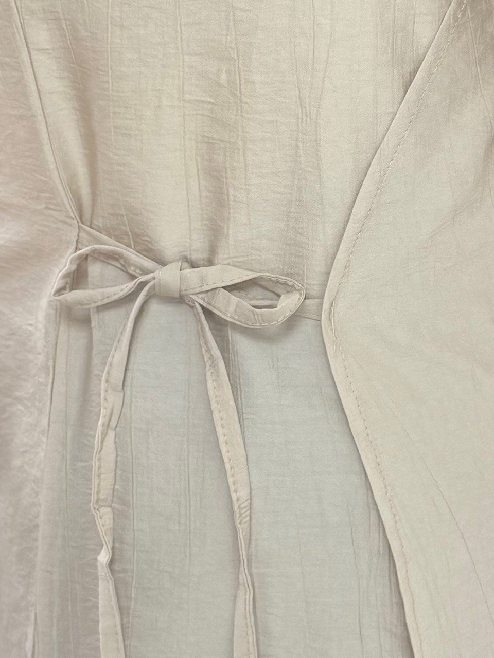 Sanedra Yandan Bağlamalı Çilek Kumaş Ceket-MF207 Taş