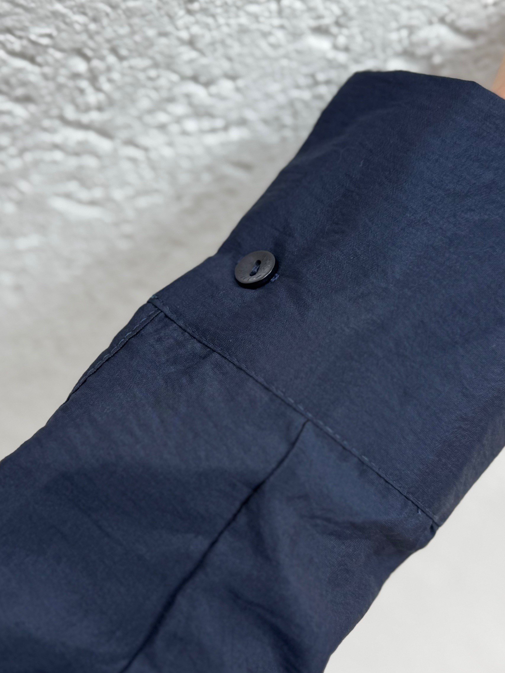 Sanelle Önü Bağlamalı Bluz-BN4442 Lacivert