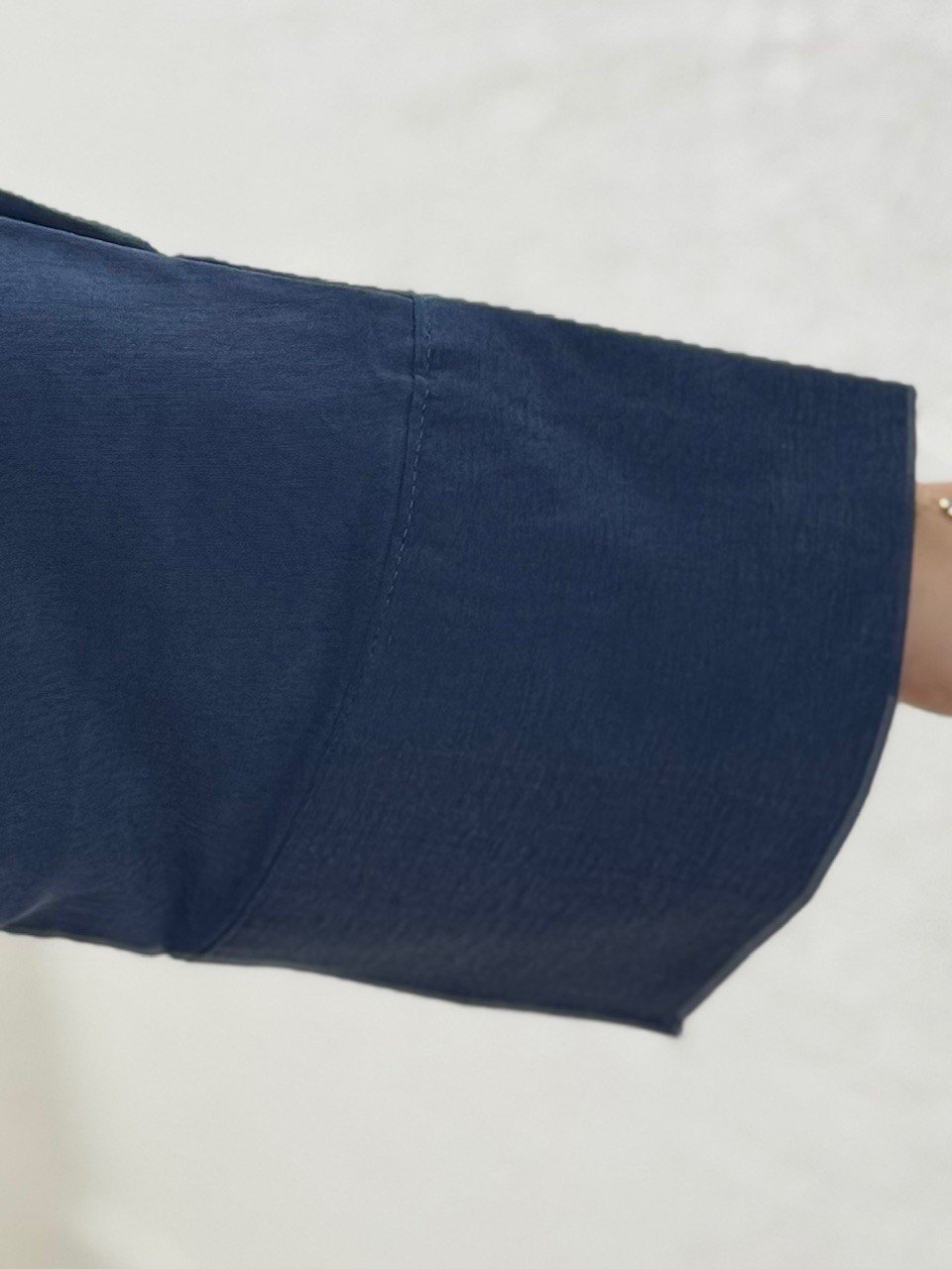 Sanisa Tek Cepli Düğmeli Düz Gömlek-Zİ2166 Lacivert