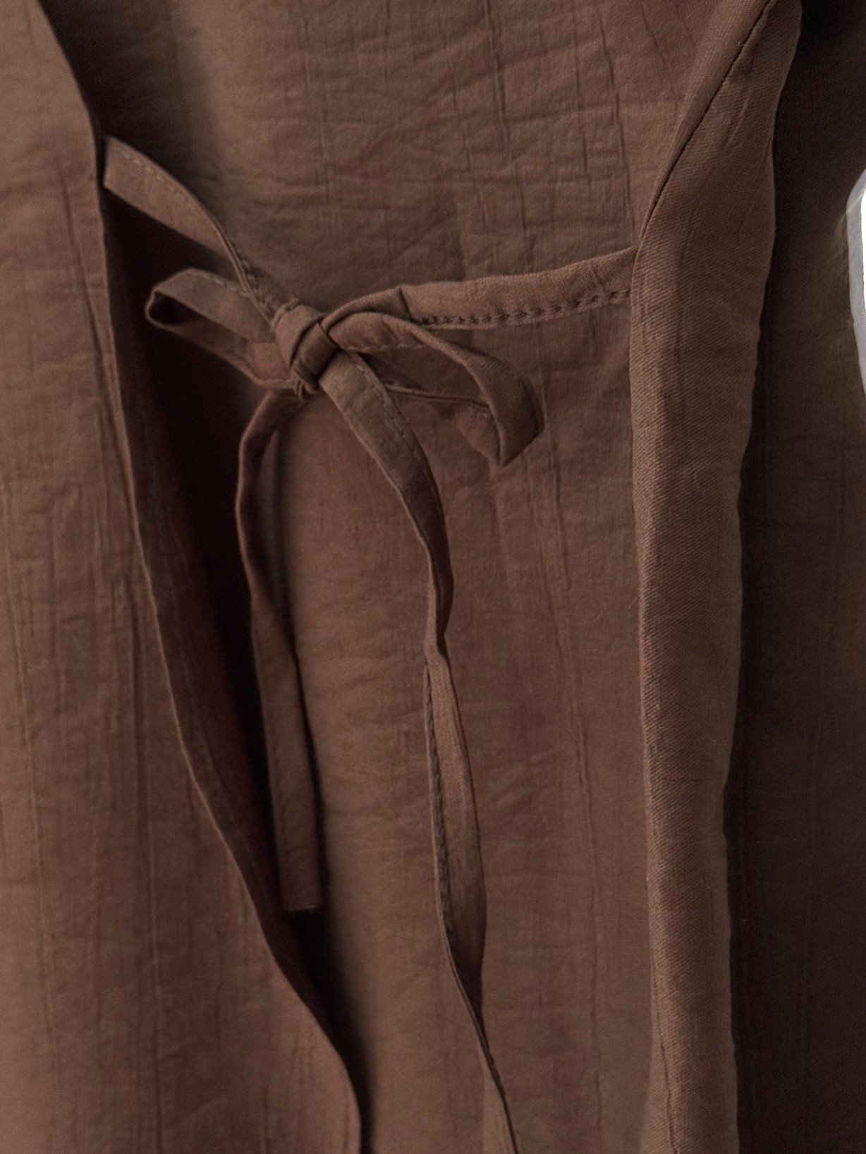 Serona Üstü Kimono Etekli Çilek Takım-EK556-AS079 Kahve