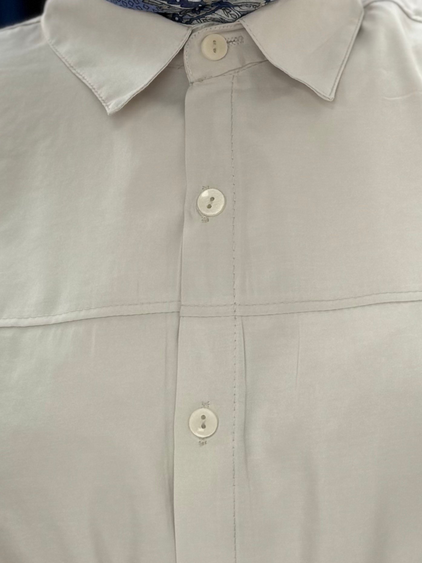 Yelilia Bağcıklı Robalı Modal Gömlek-PE223 Taş