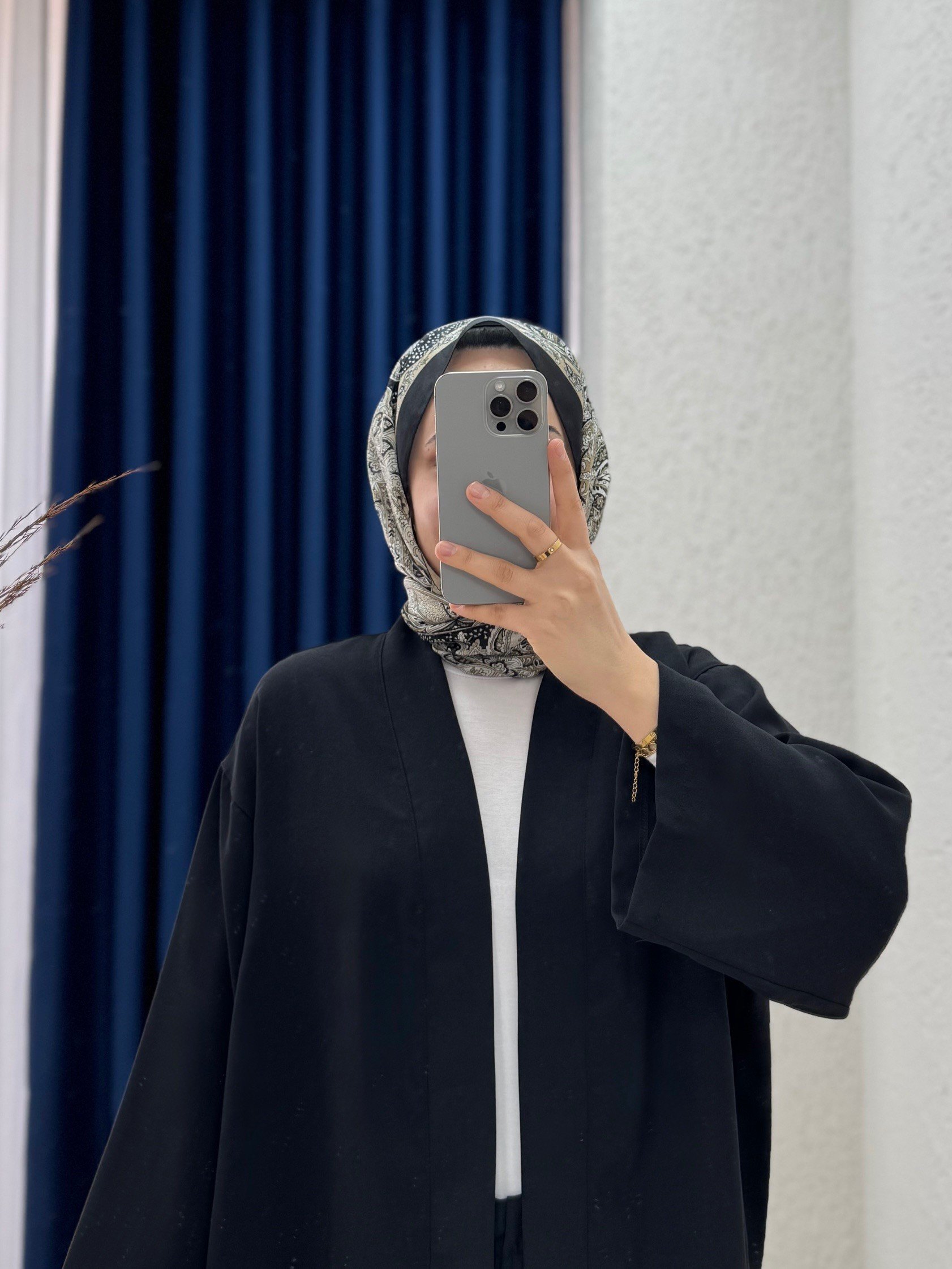 Zenoria Kuşaklı Ceketli Salaş Pantolonlu Takım-NL434 Siyah