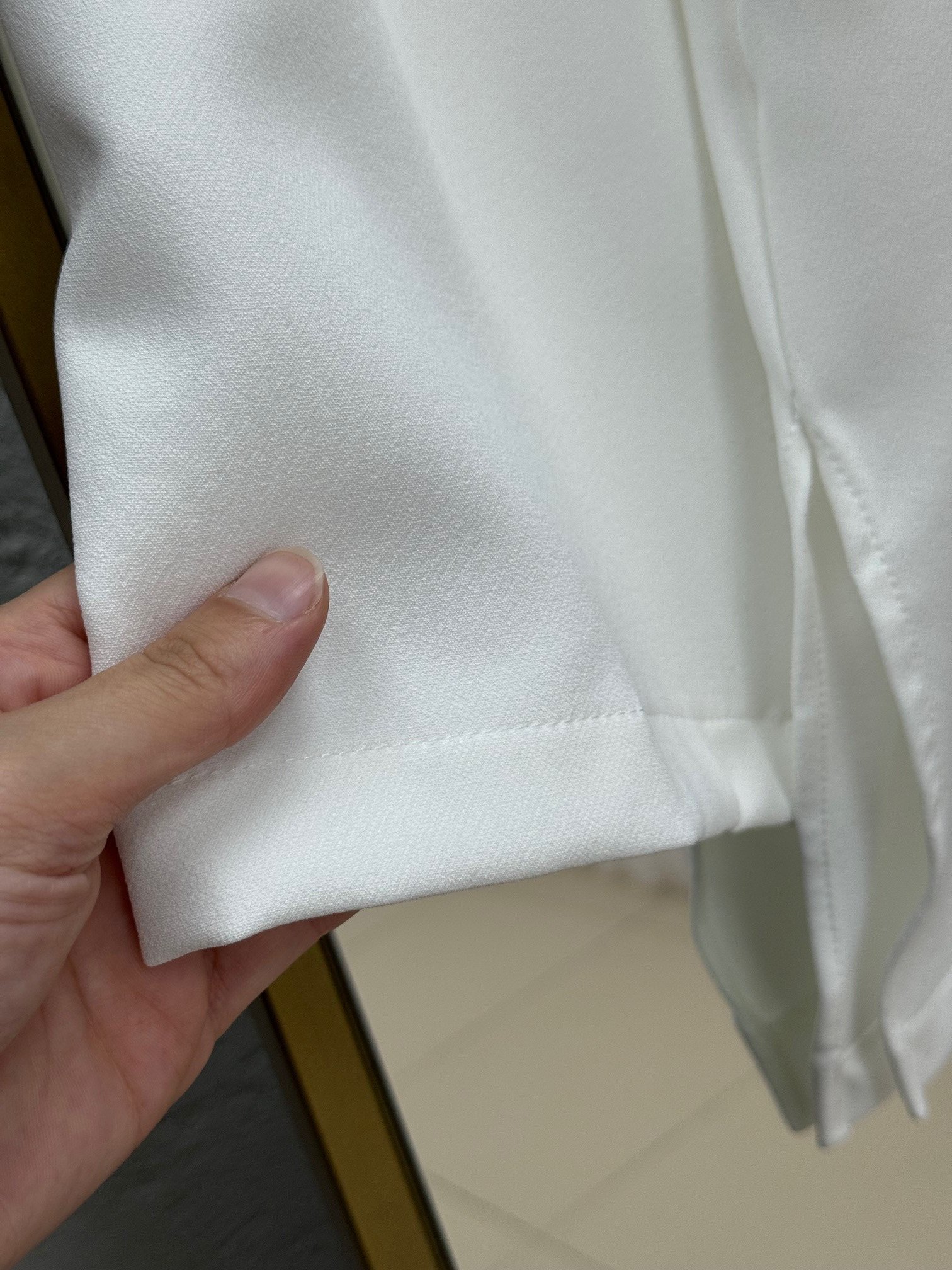 Zenyla Yan Bağlamalı Atlas Ceket-AS05814 Beyaz