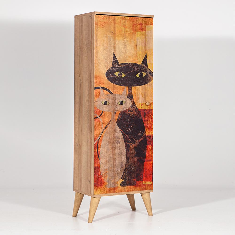 Bingo Cat Çok Amaçlı Mutfak Dolabı Banyo Dolabı Çok Amaçlı Dolap