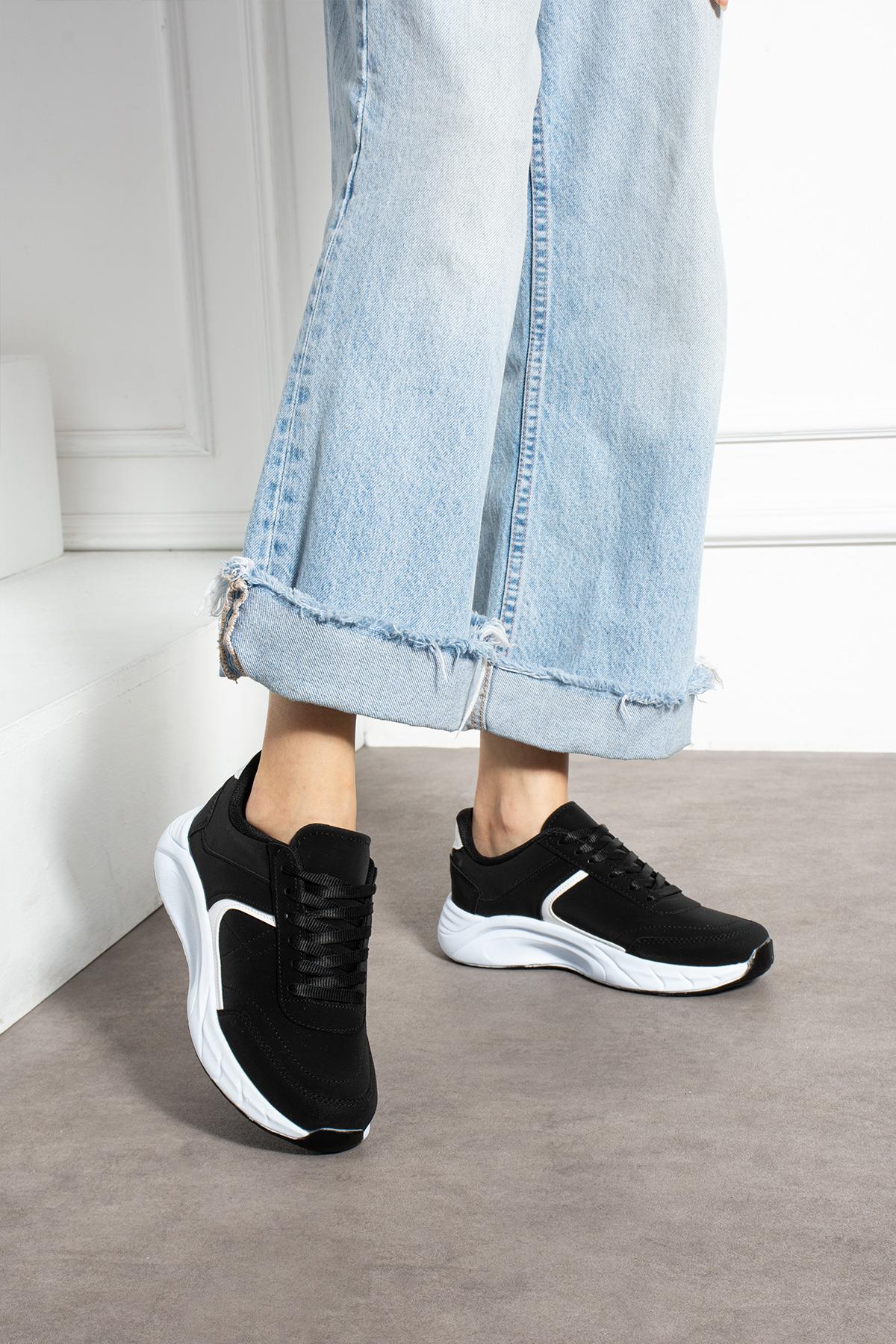 SNEAKER UNISEX GÜNLÜK SPOR ÖZEL TABAN ERGONOMİK TASARIM ESNEK SNEAKER