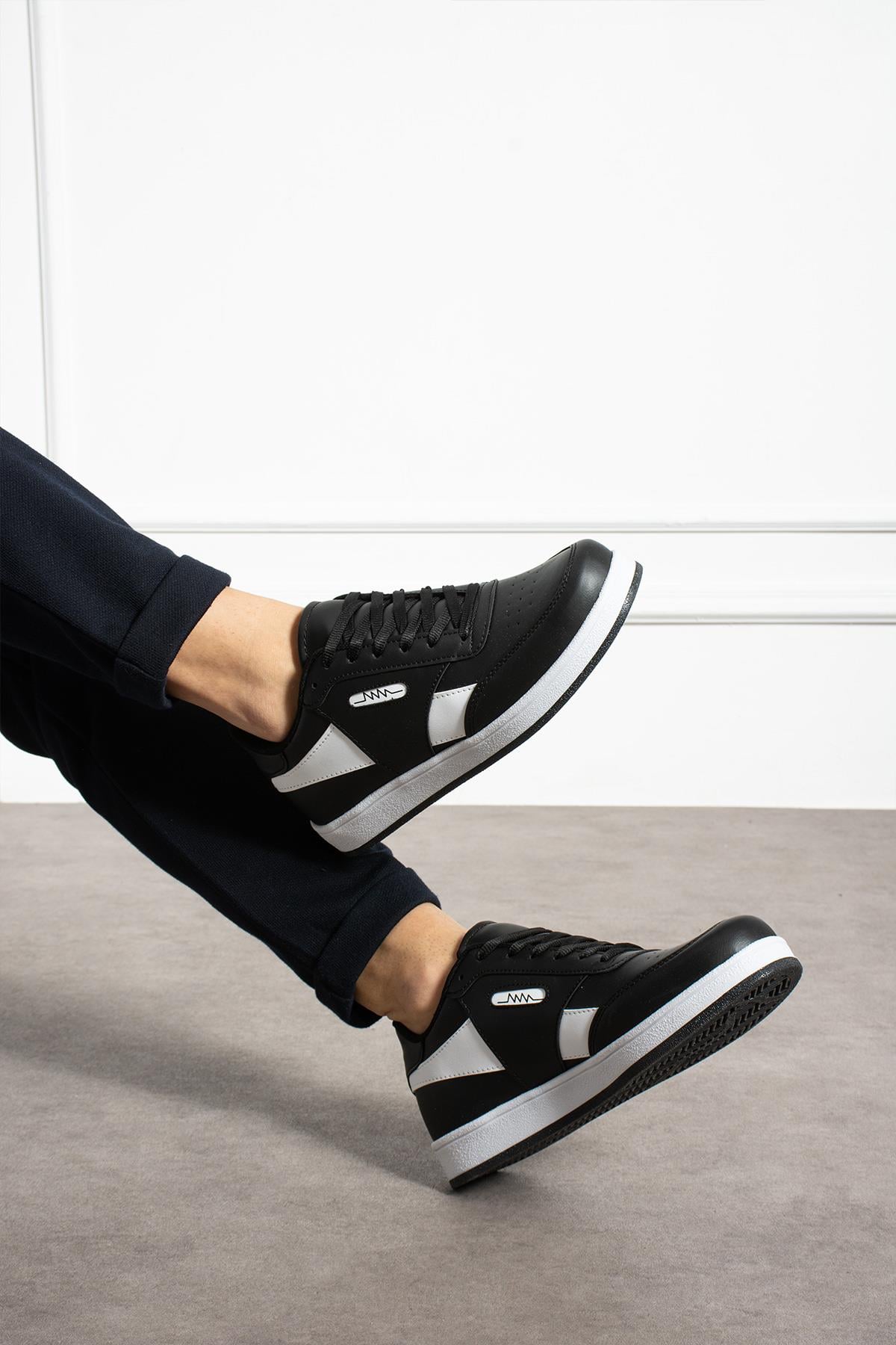 UNİSEX SPOR AYAKKABI BLEAZER ÇATALLI MODEL ESNEK ERGONOMİK RAHAT SNEAKER