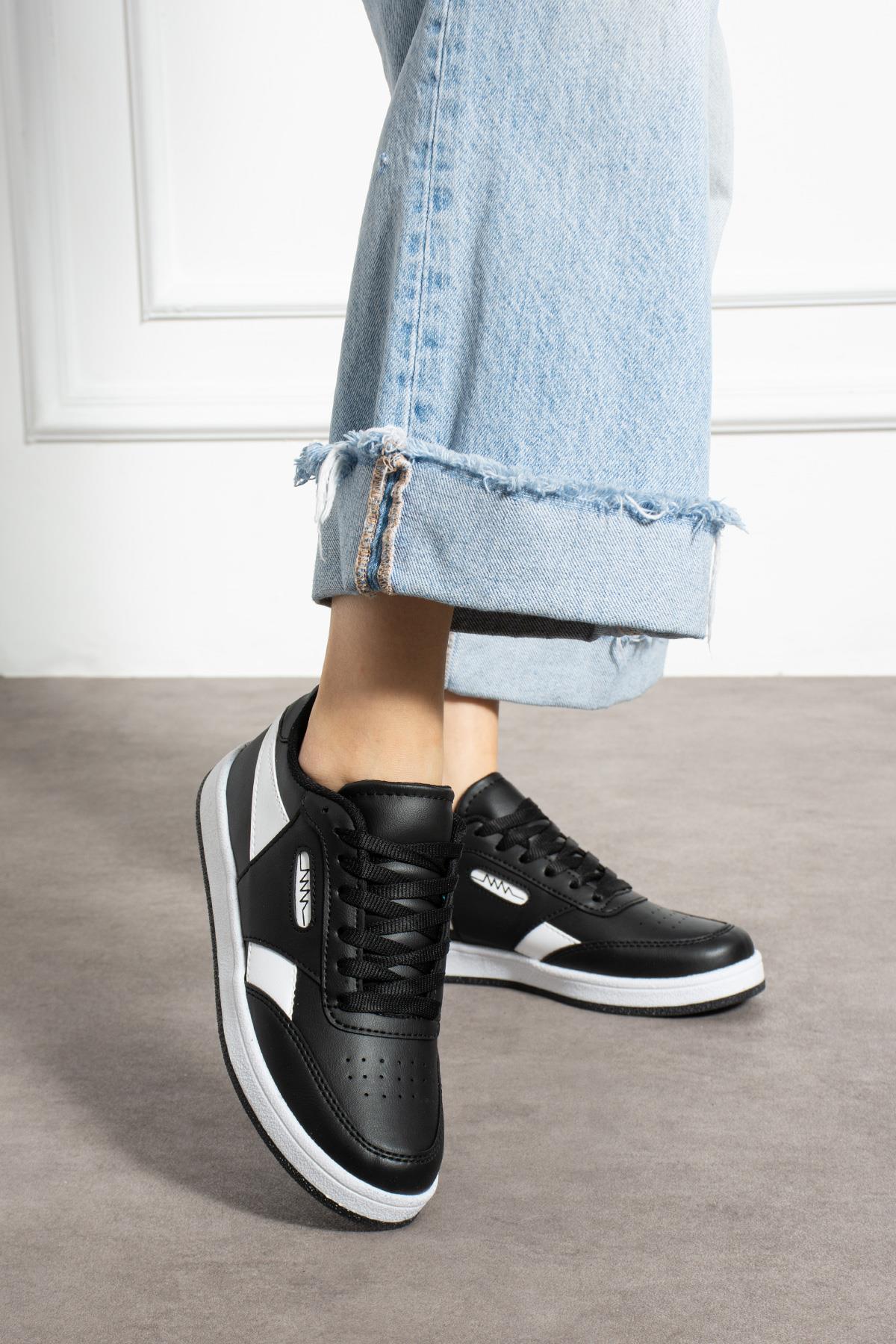 UNİSEX SPOR AYAKKABI BLEAZER ÇATALLI MODEL ESNEK ERGONOMİK RAHAT SNEAKER