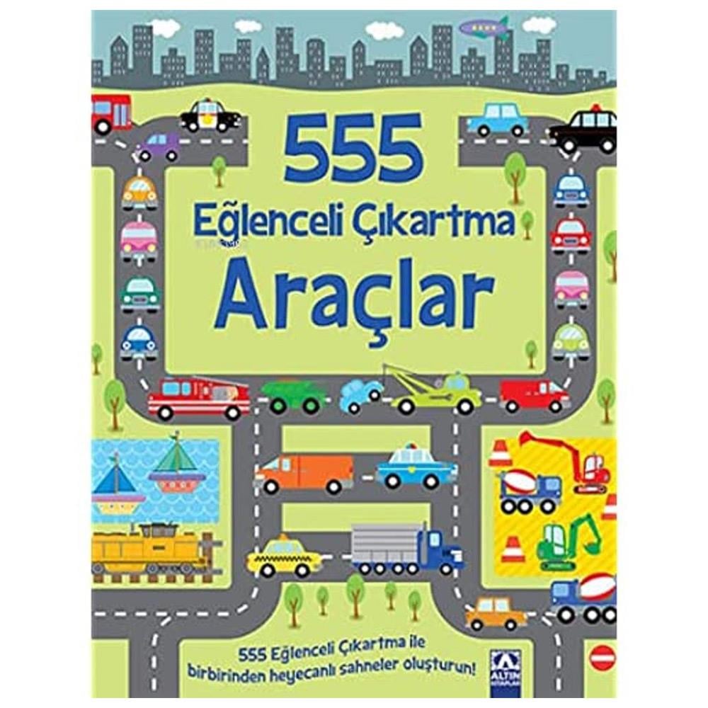 555 EĞLENCELİ ÇIKARTMA - ARAÇLAR