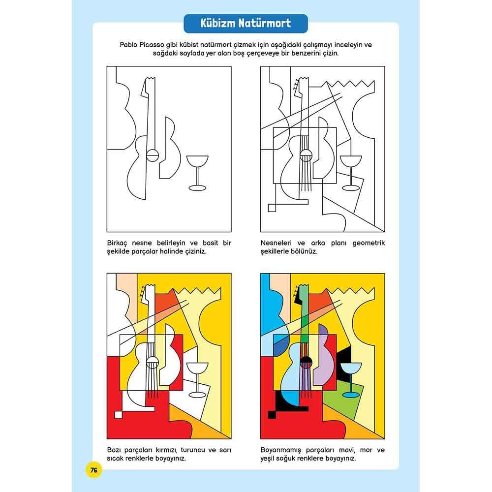 Teknookul Bilsem Resim Seti 3'Lü Set(Resim Kitabı, Sanat Akımları Ve Hayalini Çiz)     